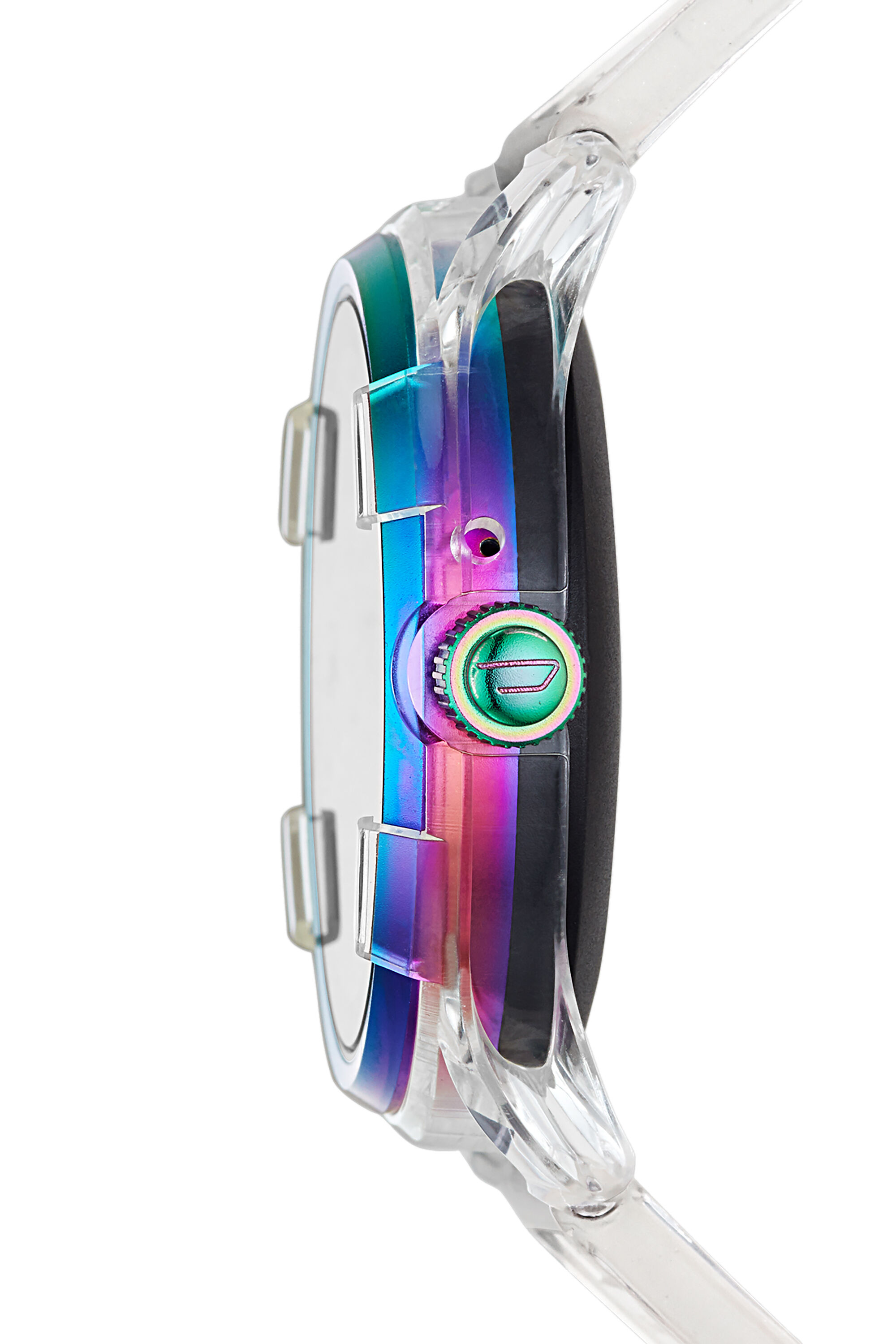 Diesel - DT2023, Male's On x MDJ limited-edition fadelite smartwatch and strap set in White - 2