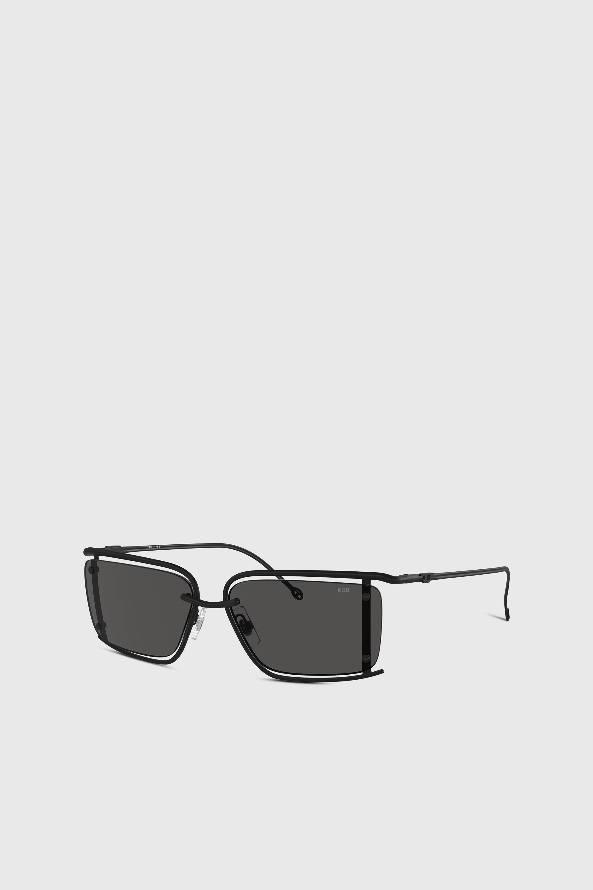 Women's Rectangle sunglasses | Black | Diesel {{Country}}