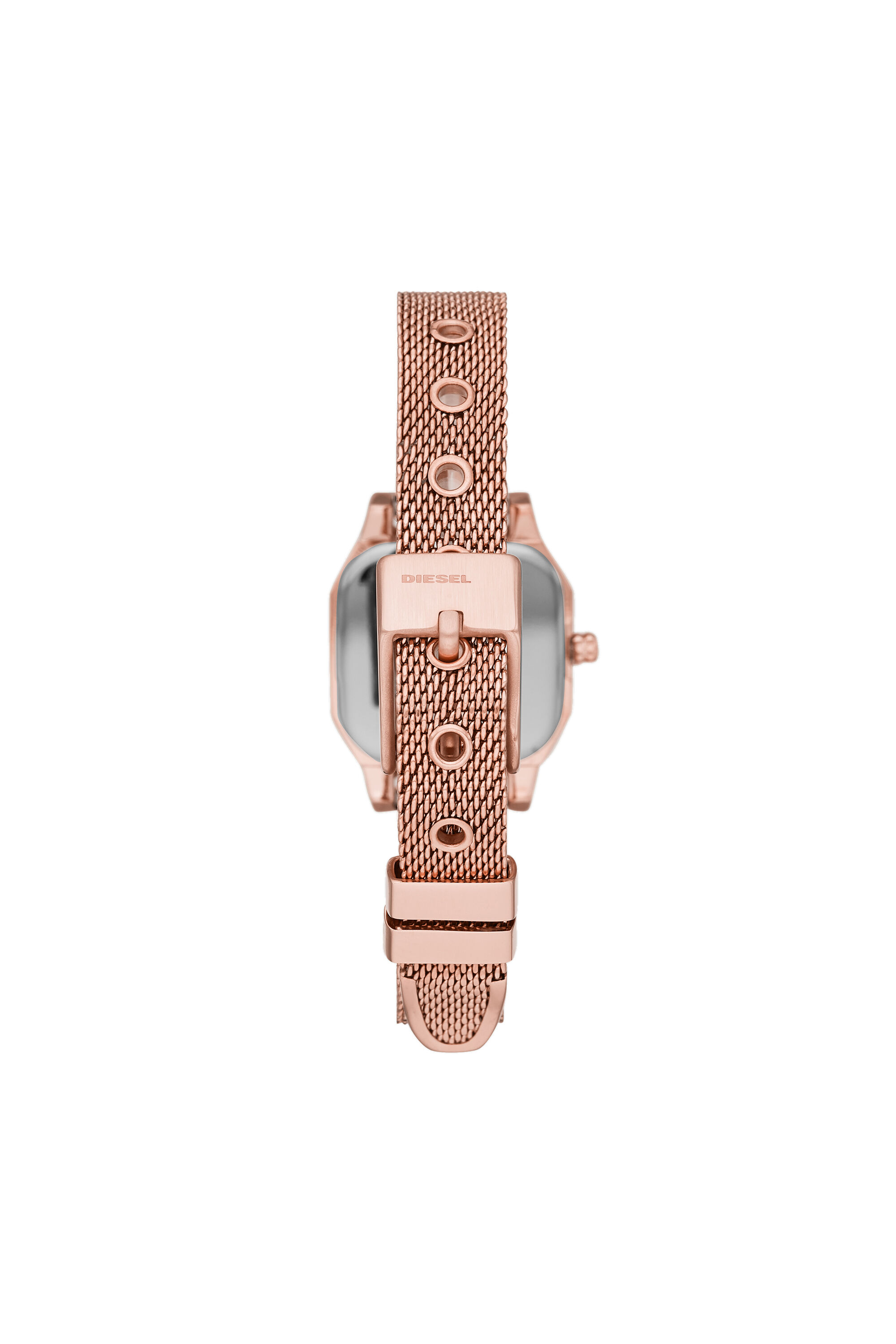 Diesel - DZ5593, Female's Callie three-hand rose gold-tone stainless steel watch in Pink - 2