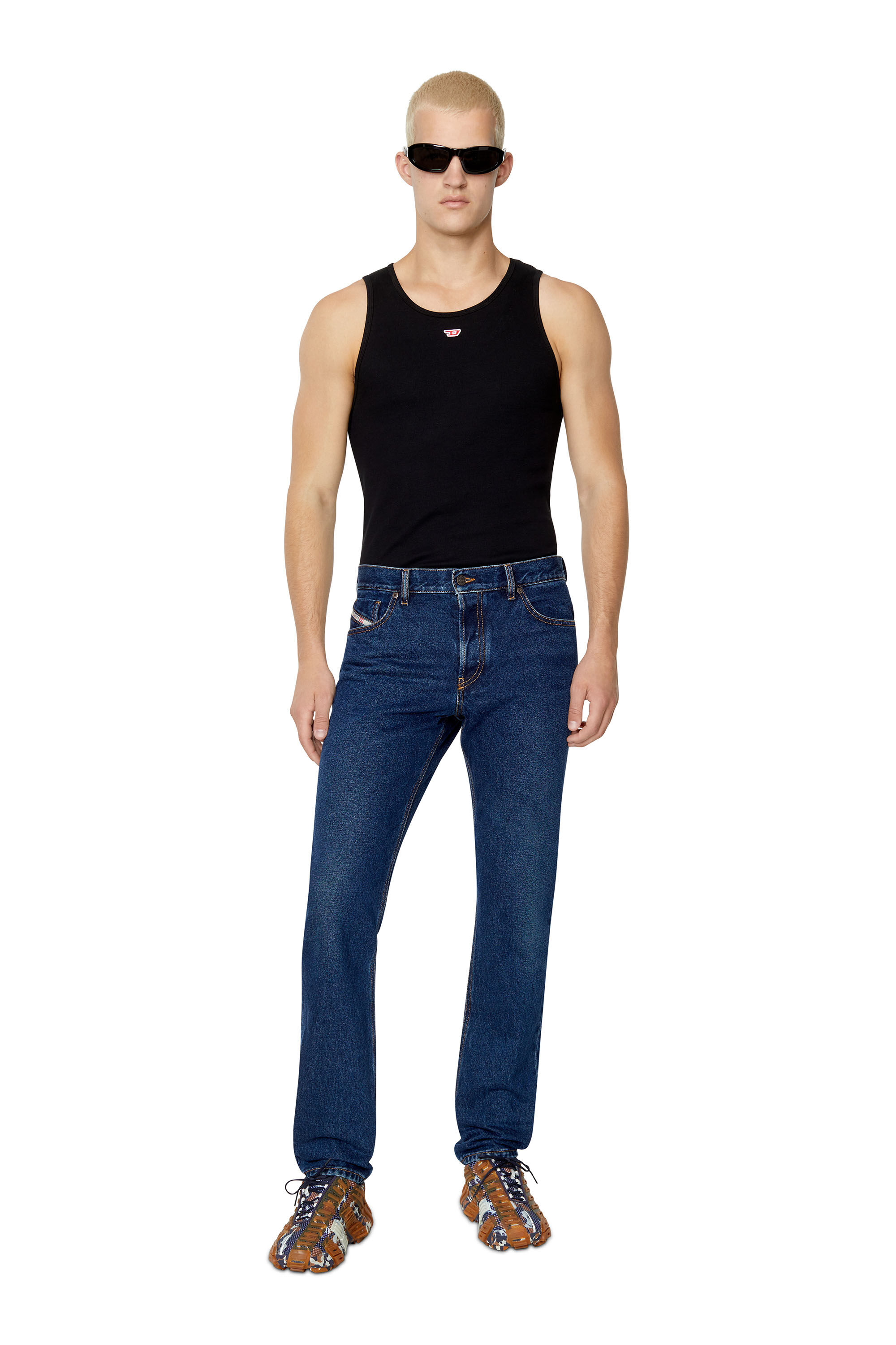 1995 D-Sark Man: Straight Dark blue Jeans | Diesel