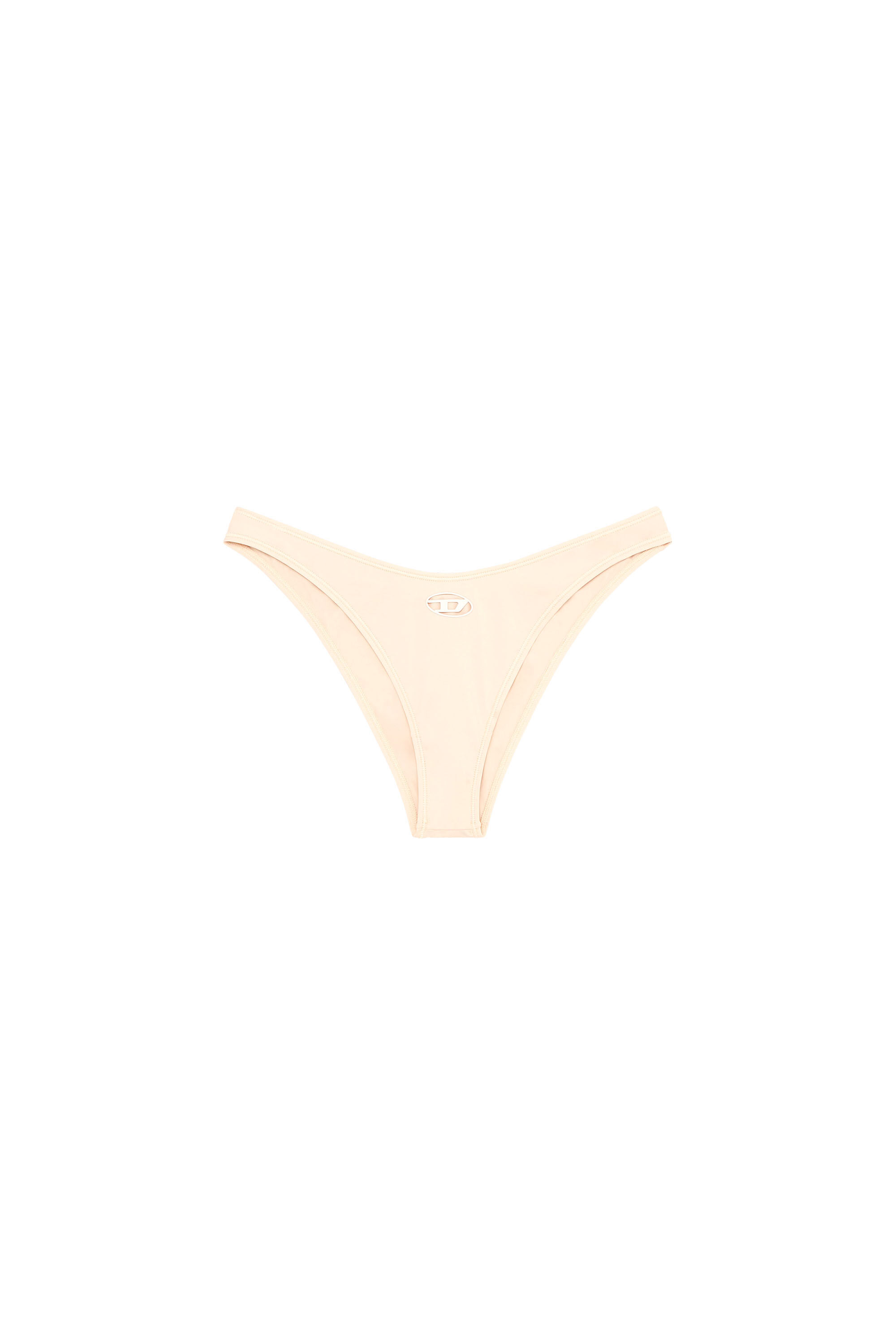 Diesel - PUNCHY-UTLT, Slip en microfibre avec logo découpé Femme in Rose - 4