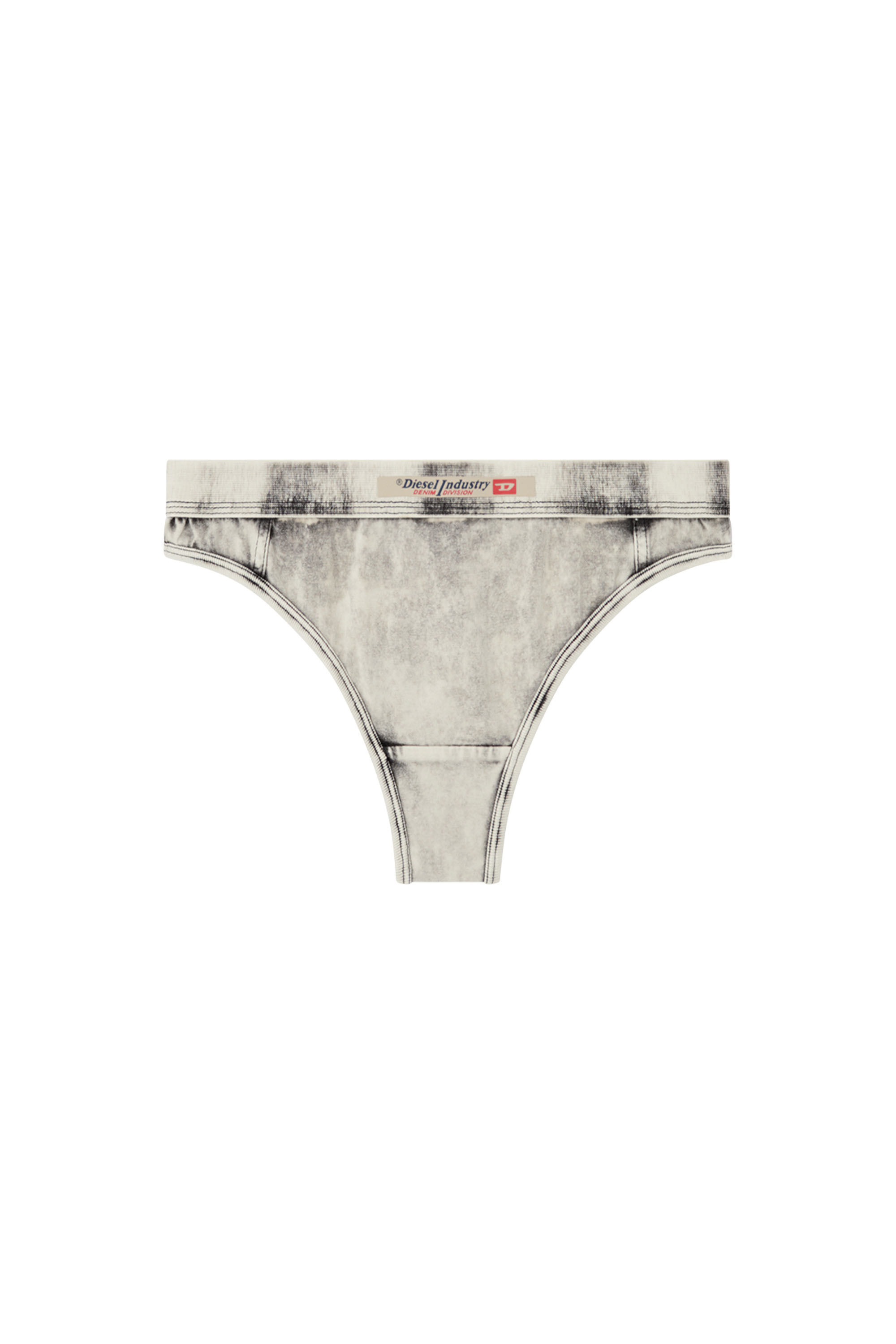 Women's Briefs in denim-effect jersey | Grey | Diesel