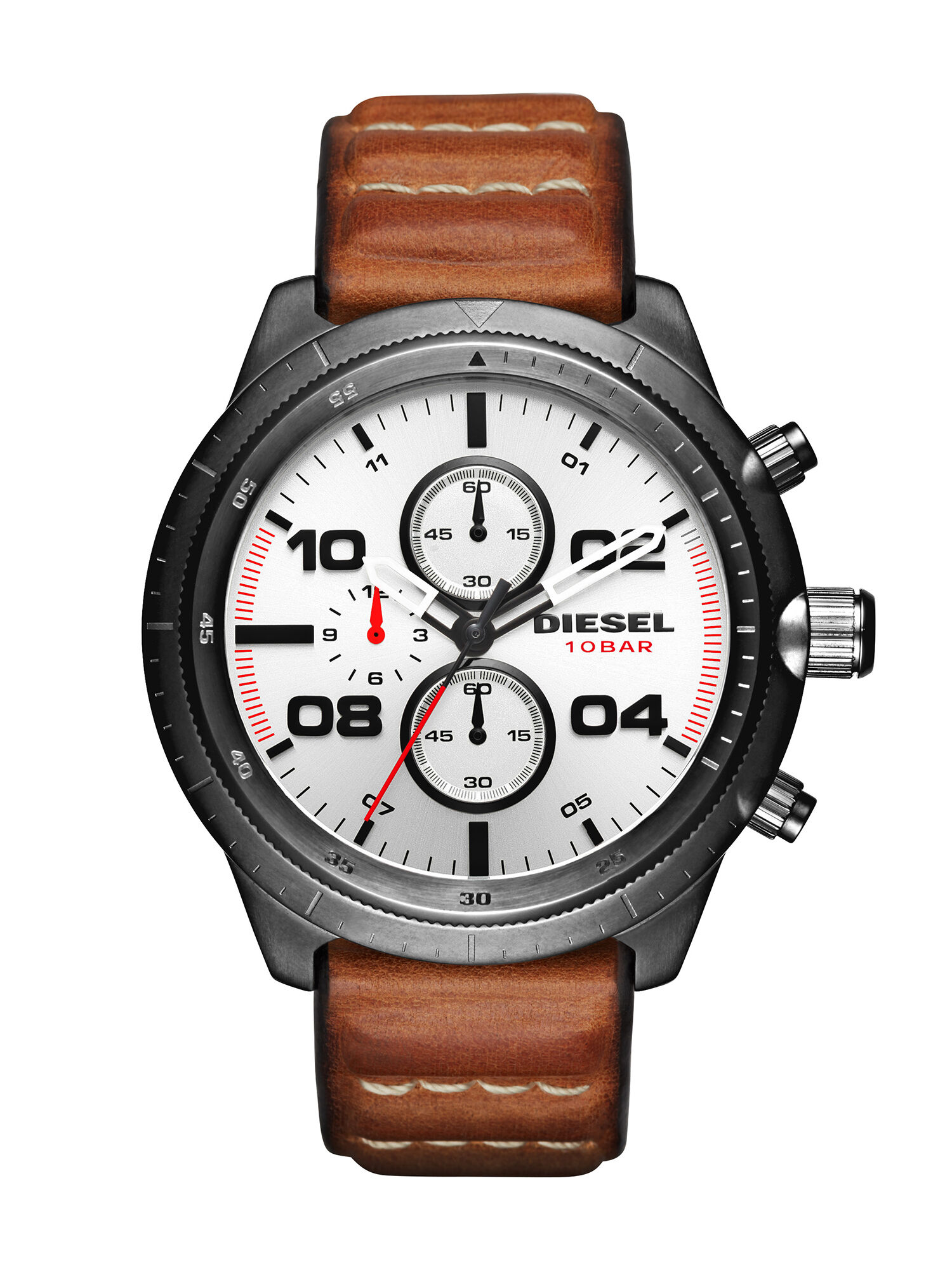 DZ4438 Man: Watch with compass-inspired case, 50 mm | Diesel