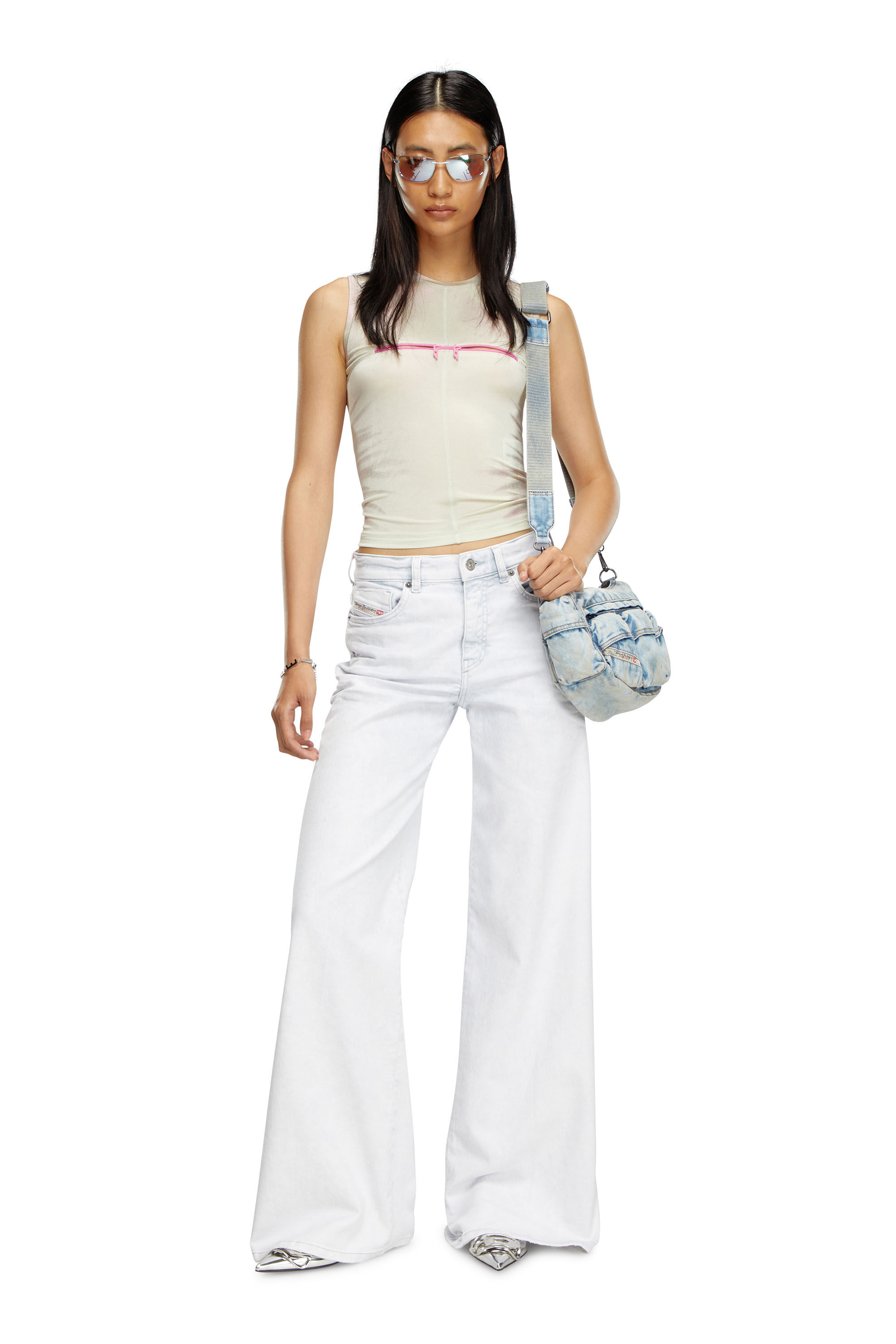 Diesel - Female's Flare Jeans 1978 D-Akemi 0GRDL, Light Blue - 1