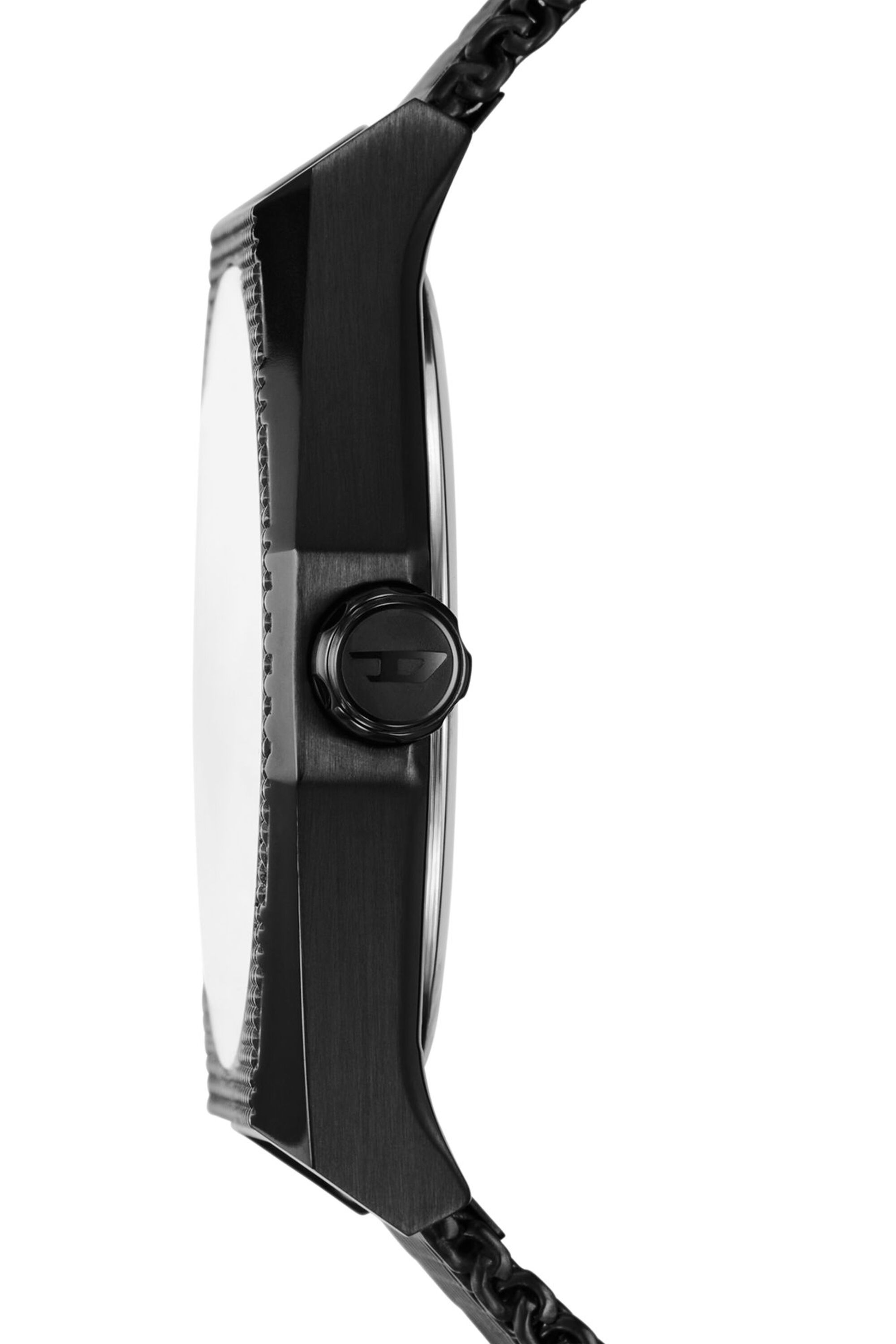 Diesel - DZ2194, Male's Scraper three-hand black stainless steel watch in Black - 3