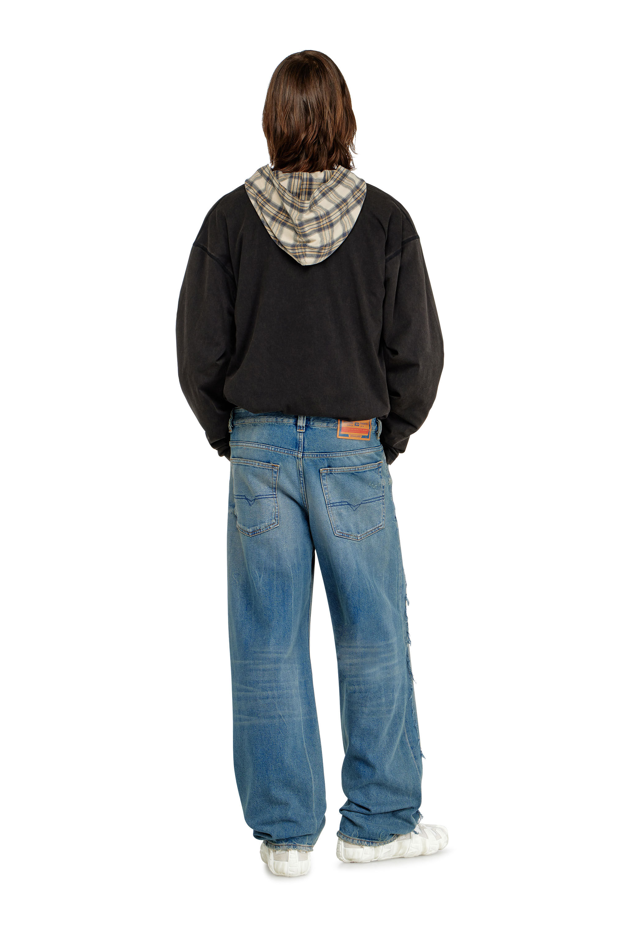 Men's Relaxed Jeans | Medium blue | Diesel 2001 D-Macro