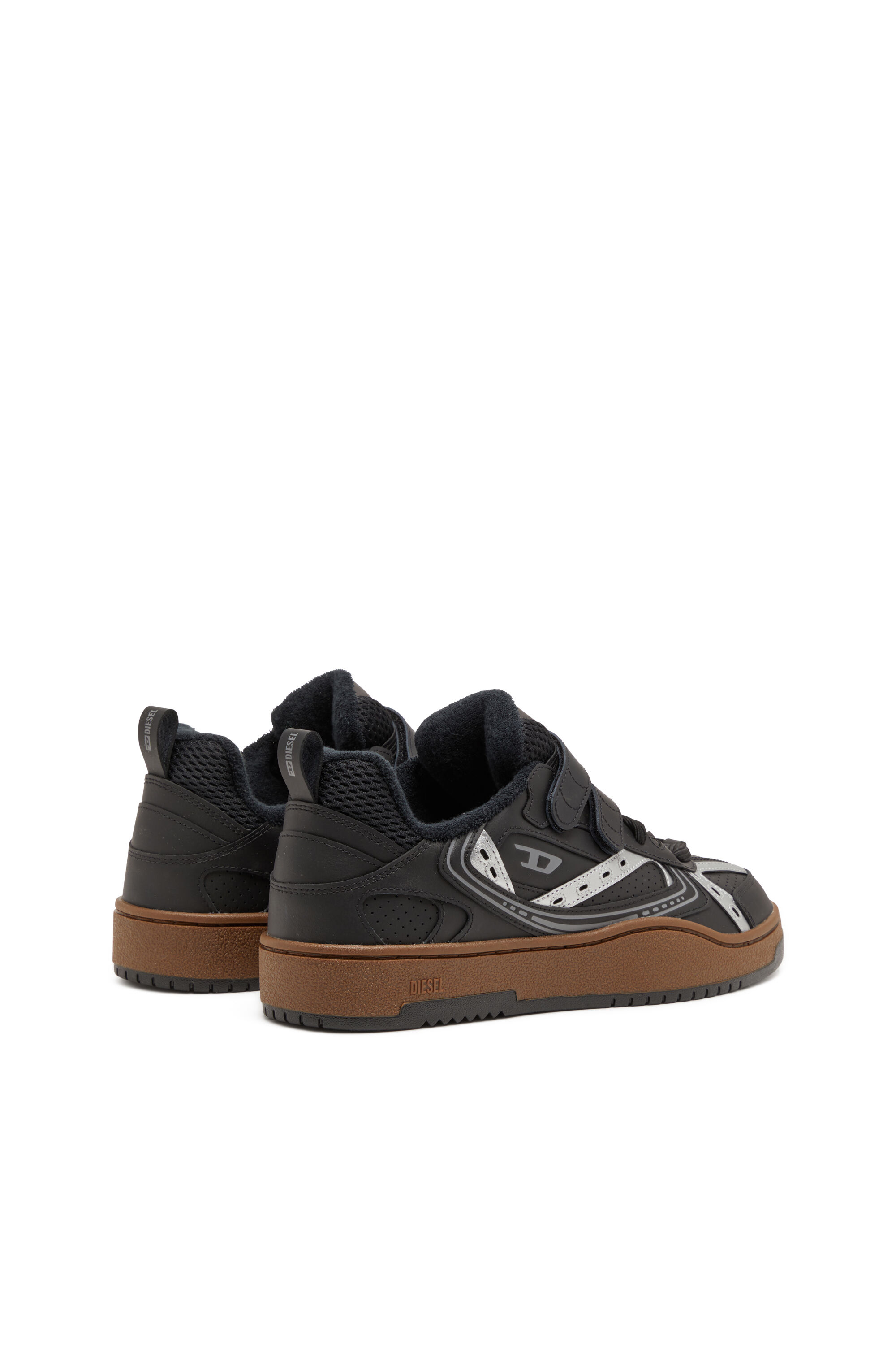 ロッド Dejal Men's S-Ukiyo-Leather sneaker with straps | Black | Diesel