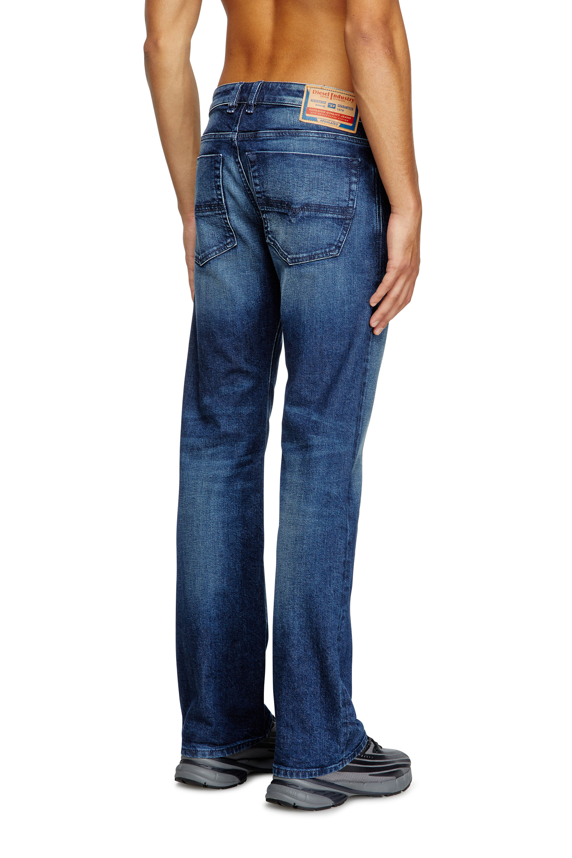 Men's Bootcut Jeans | Dark Blue | Diesel 2007 Zatiny