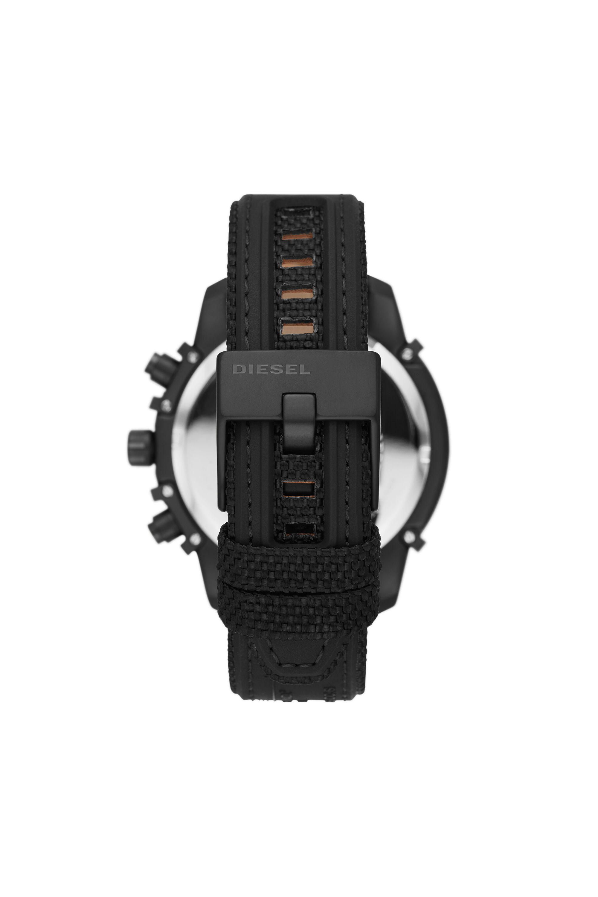 Diesel - DZ4556, Montre Griffed chronographe en toile noire Homme in Noir - 2