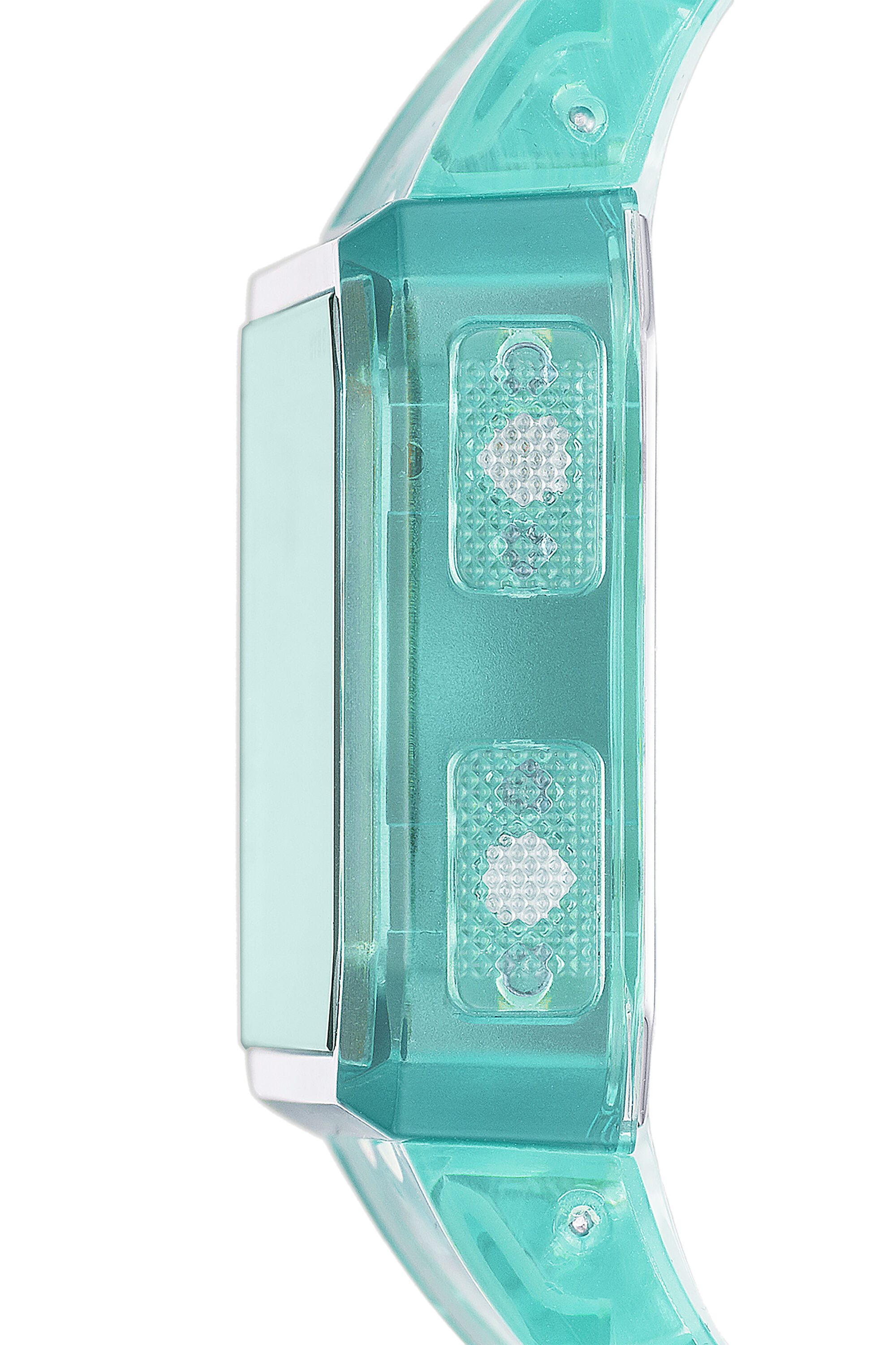 DZ1921 : Chopped Digital Millennial Mint Transparent Watch | Diesel
