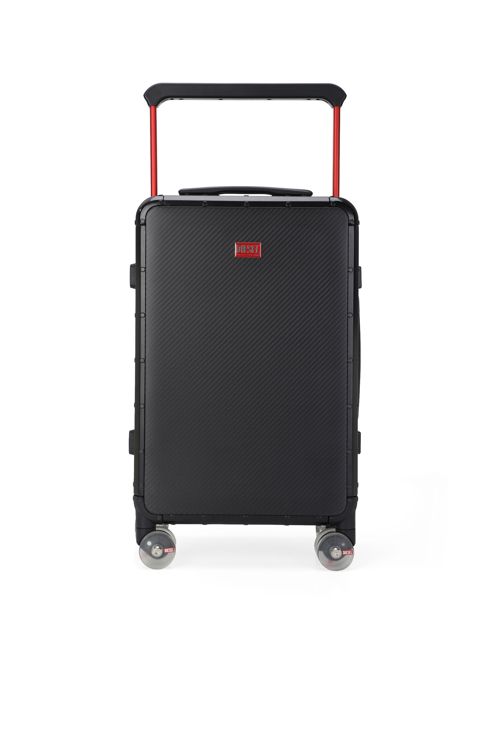 Diesel - DIESEL CARBON FIBER TROLLEY-BLACK- DSL00, Valise en fibre de carbone taille S Mixte in Noir - 1