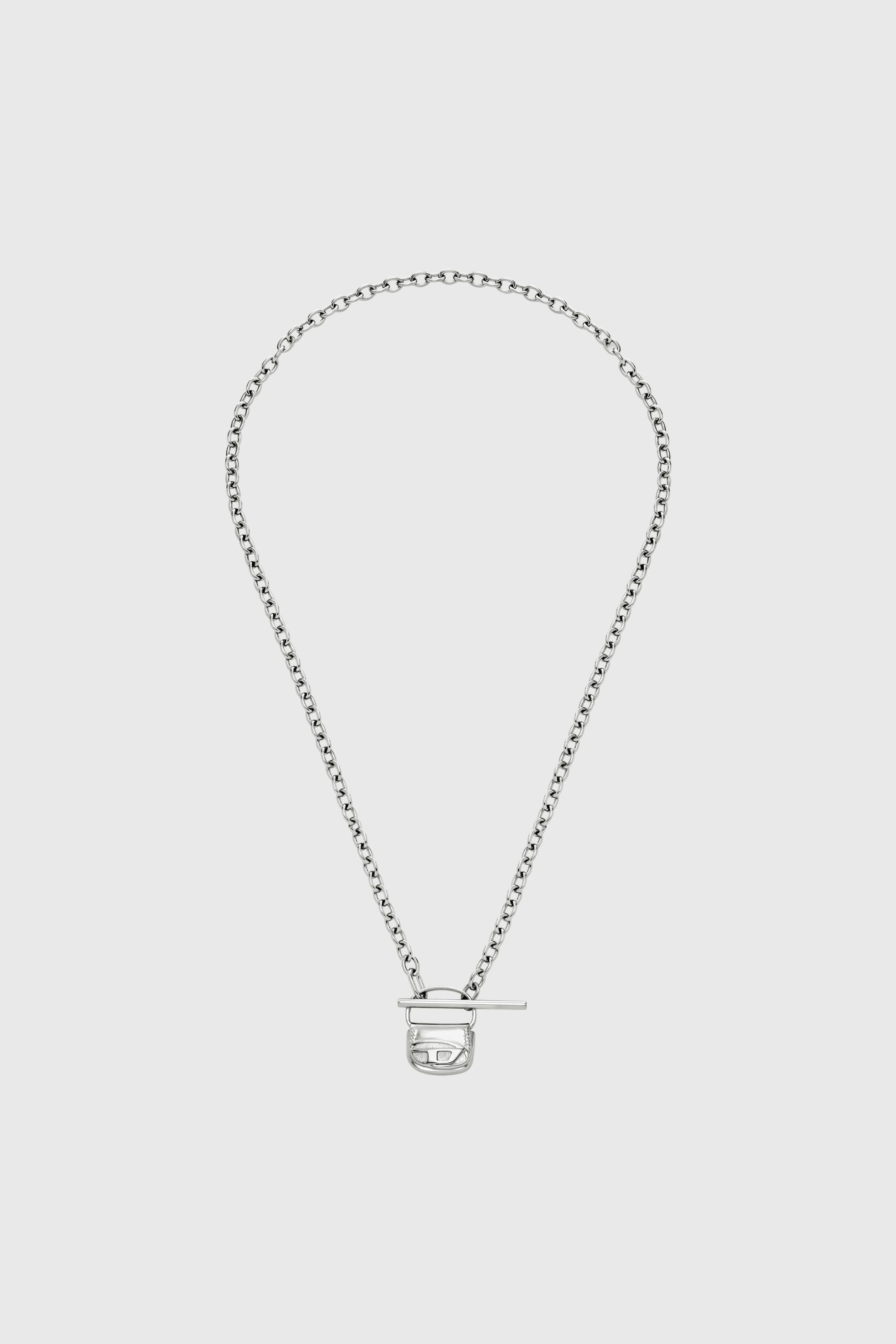 Diesel - DX1593040 JEWEL, Collar de acero inoxidable Unisex in Plateado - 1