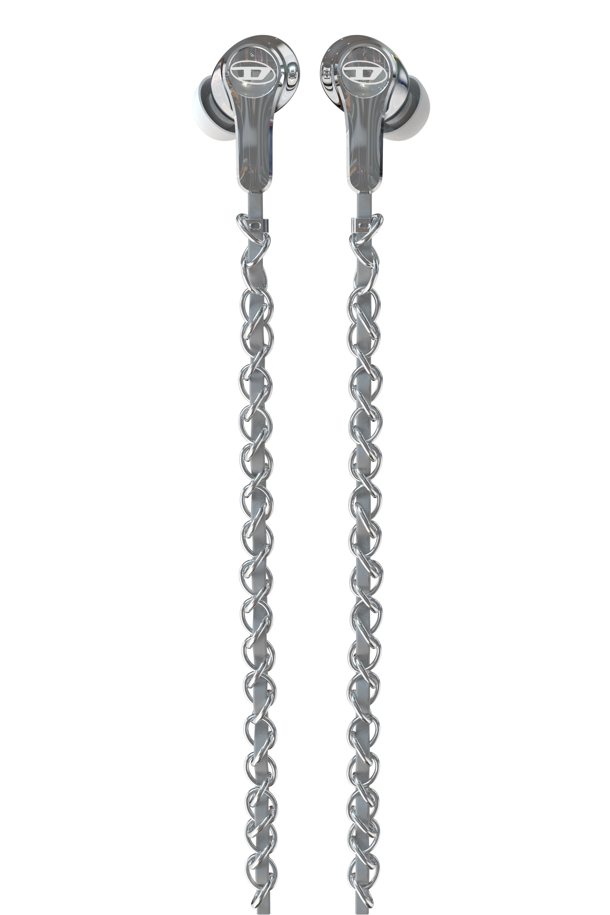 新品 未開封 DIESEL 有線 イヤホン 60458 Wired Wired Earbuds with USB-C in Silver | Diesel® US