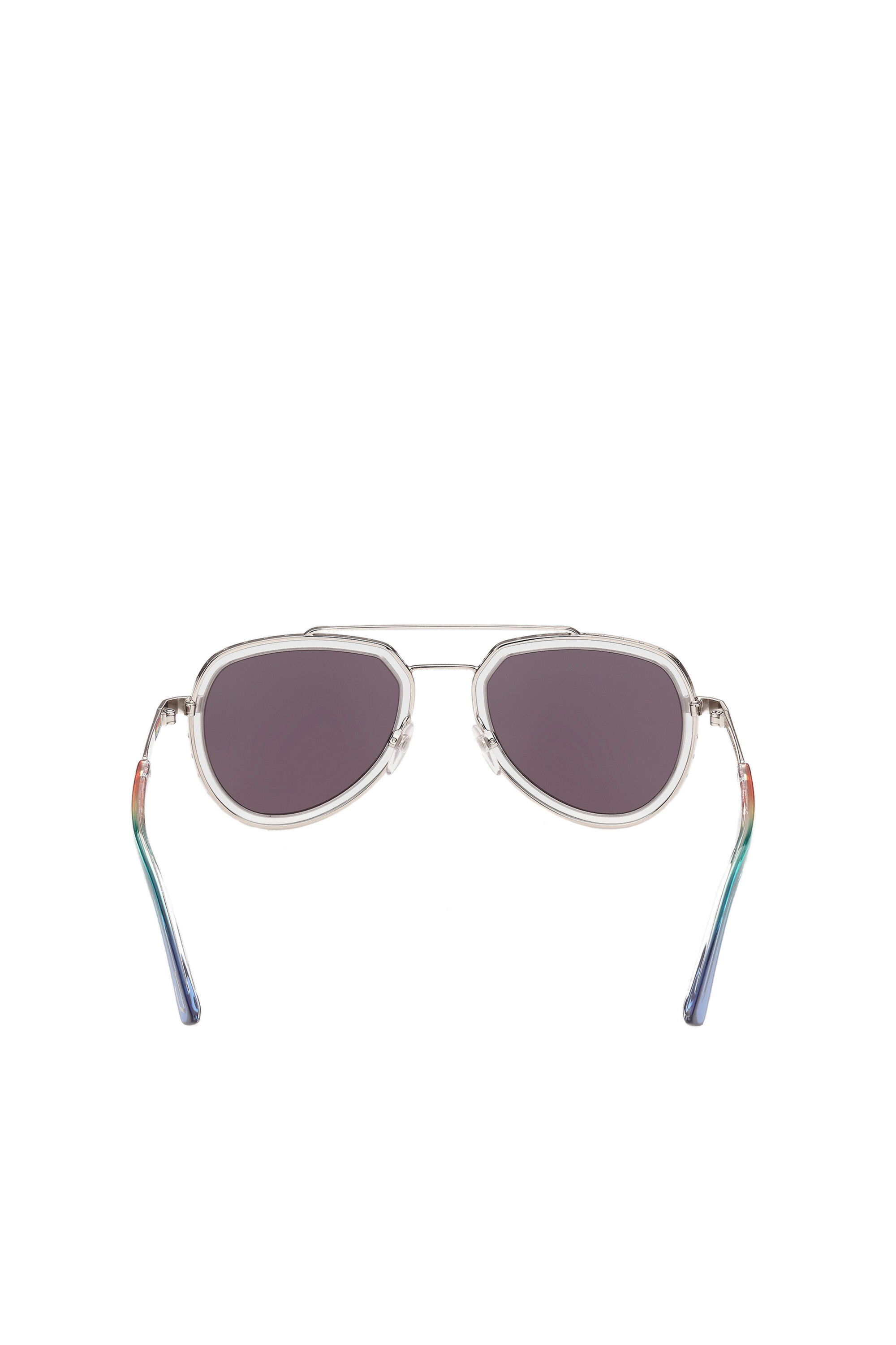 Diesel - DL0266, Unisex's Pilot glasses with "Pride" theme in Multicolor - 3
