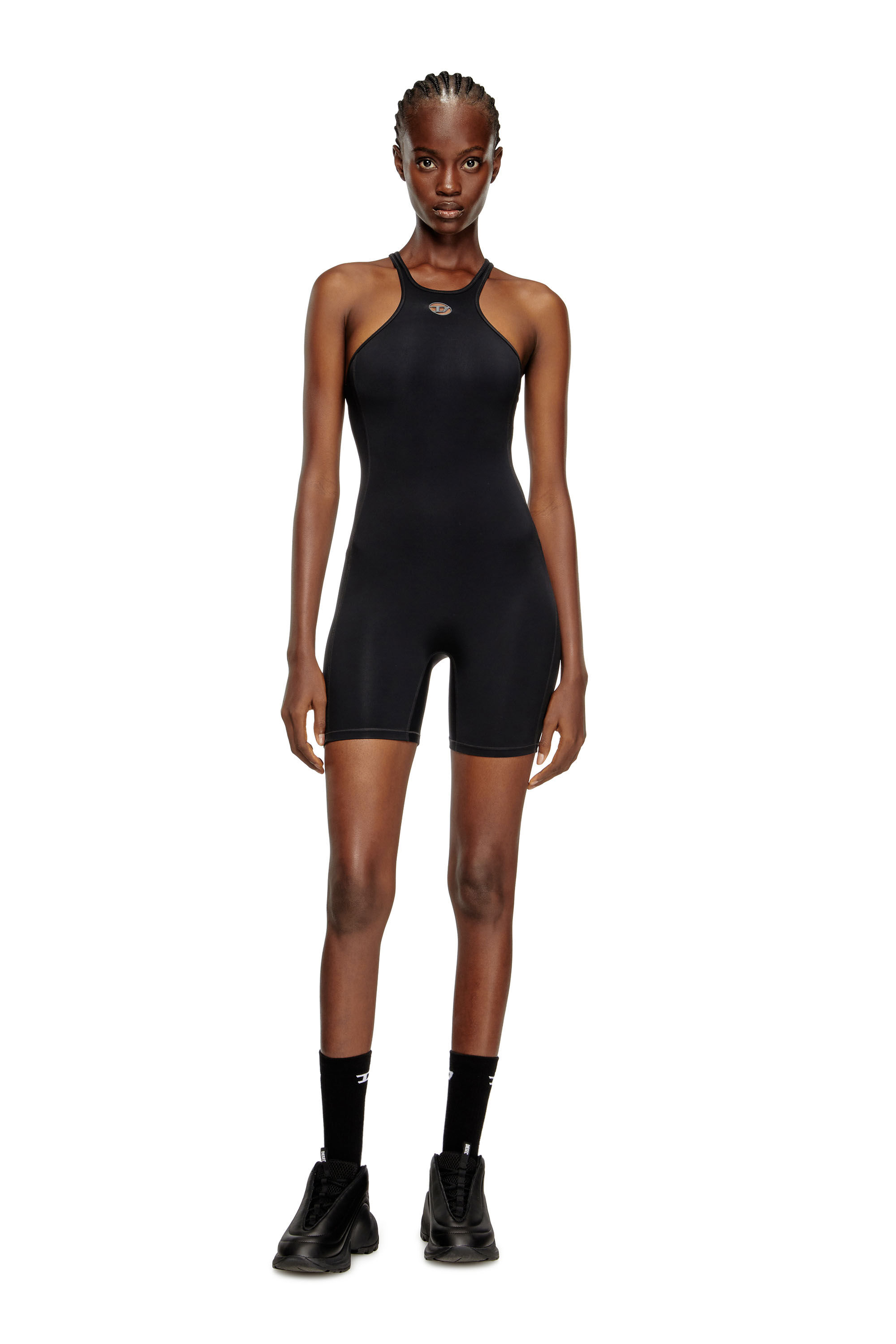 Women's Racer back playsuit | Black | Diesel