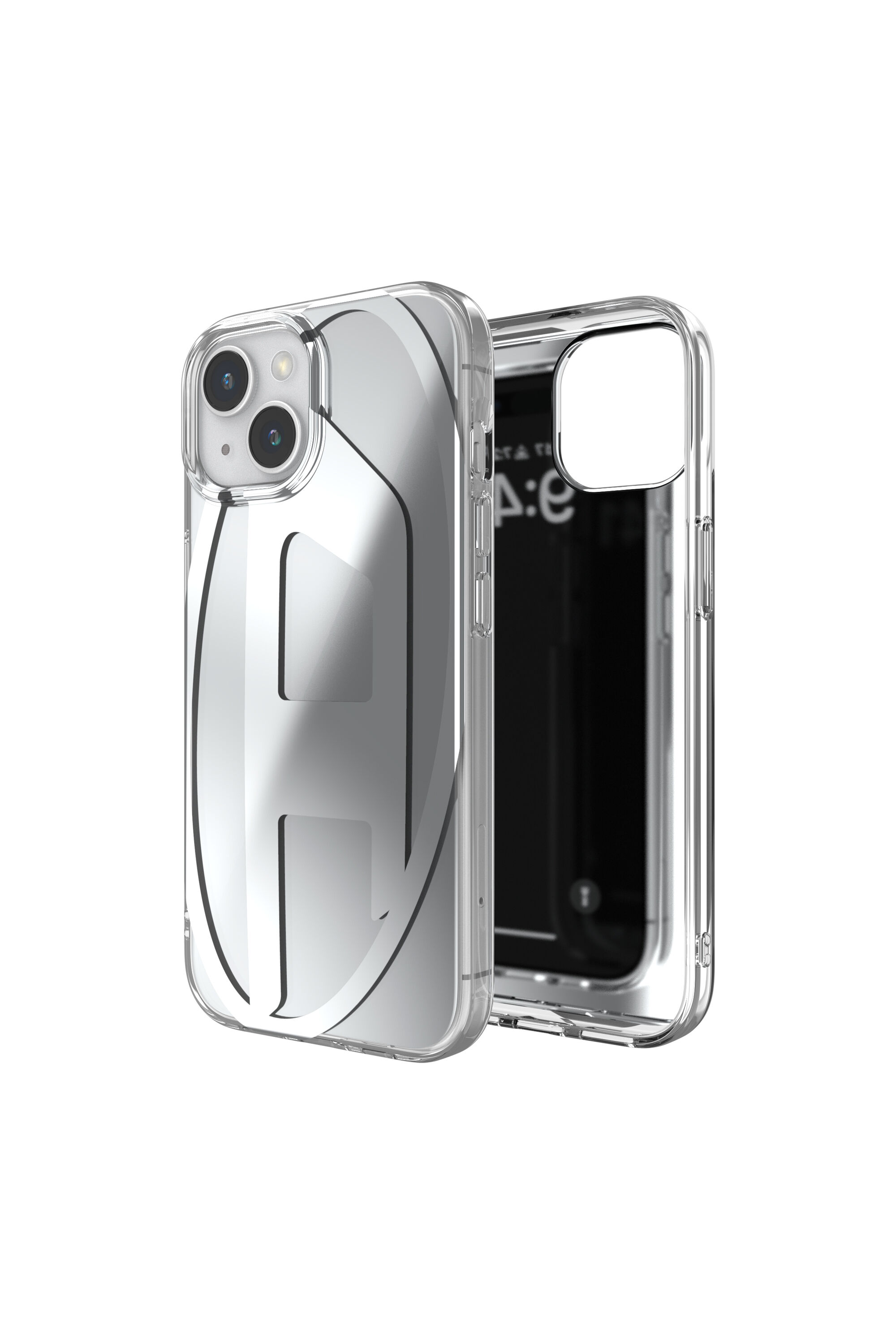 Diesel - 54095 MOULDED CASE, Coque Oval D iP15 Mixte in Gris argenté - 1