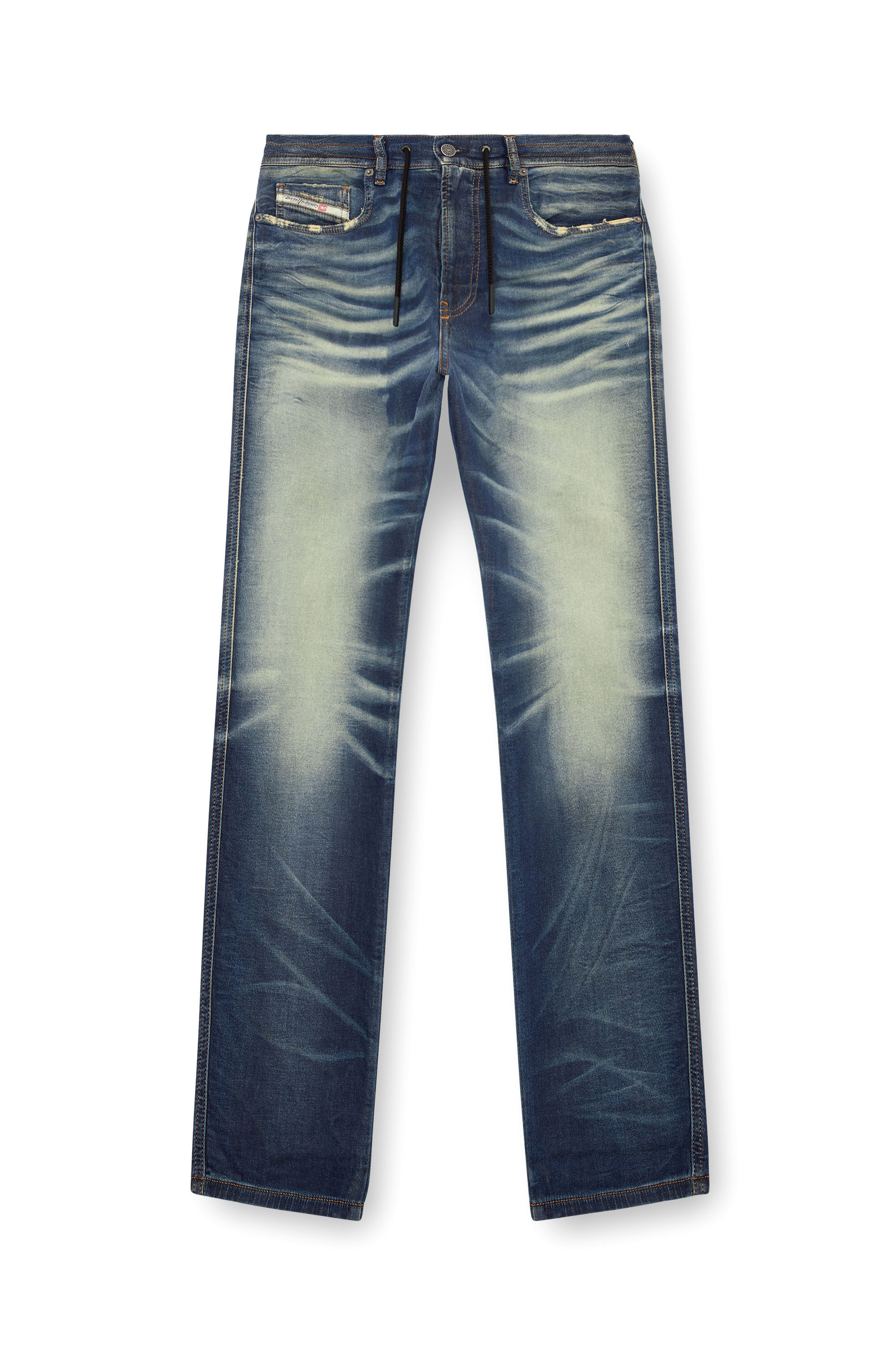 Diesel - Slim 2060 D-Strukt Joggjeans® 068MH Homme, Bleu Foncé - Image 2