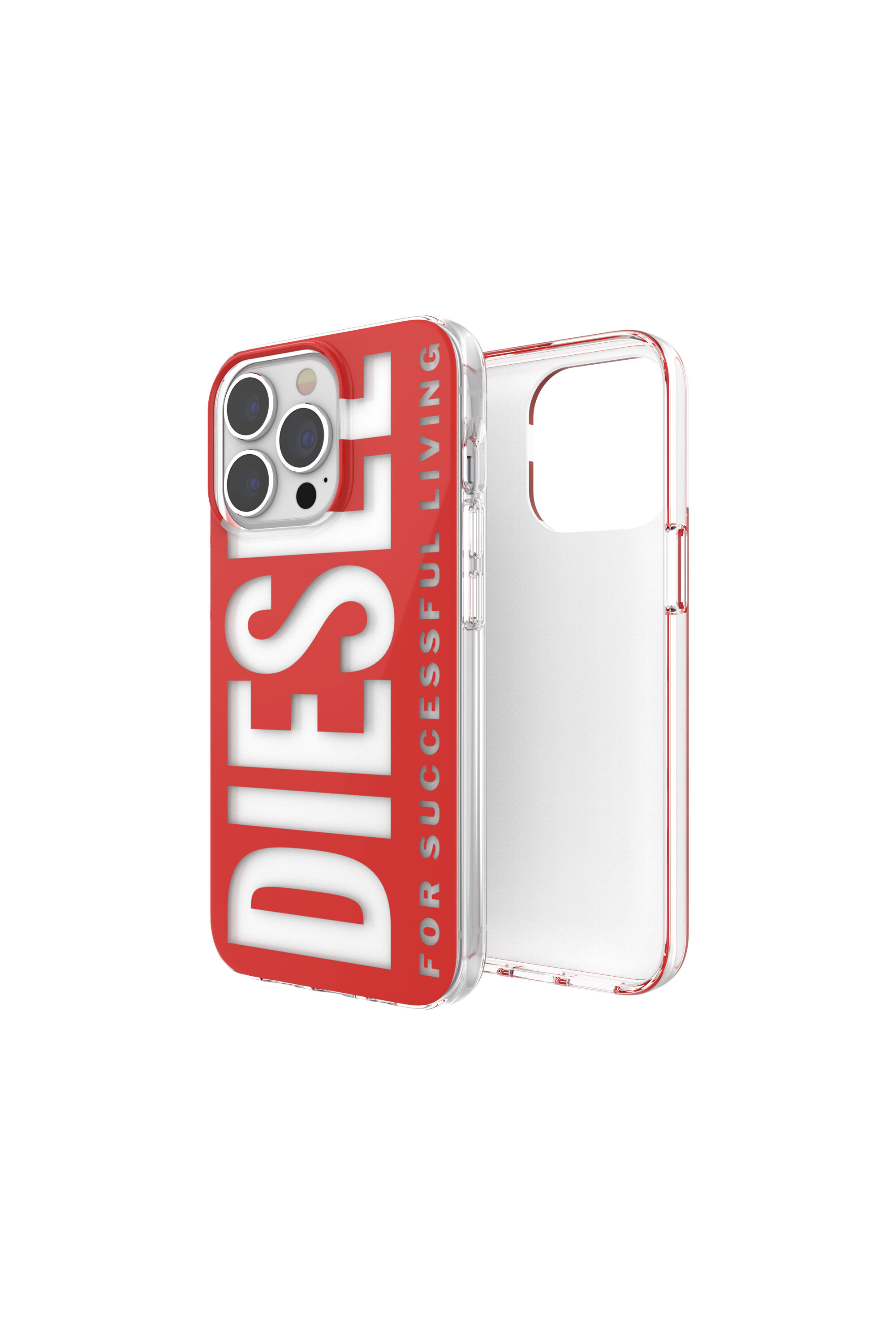 Diesel - 47203 STANDARDASE, Coque en TPU ultra-léger for iPhone 13 / 13 Pro Mixte in Rouge - 1