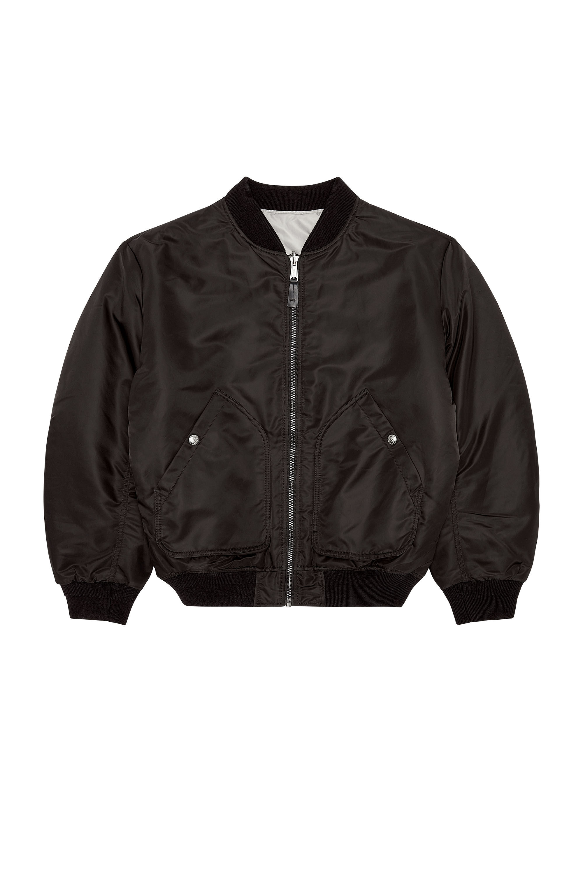 Diesel - J-MATTAN, Veste bomber en nylon rembourré Homme in Noir - 2