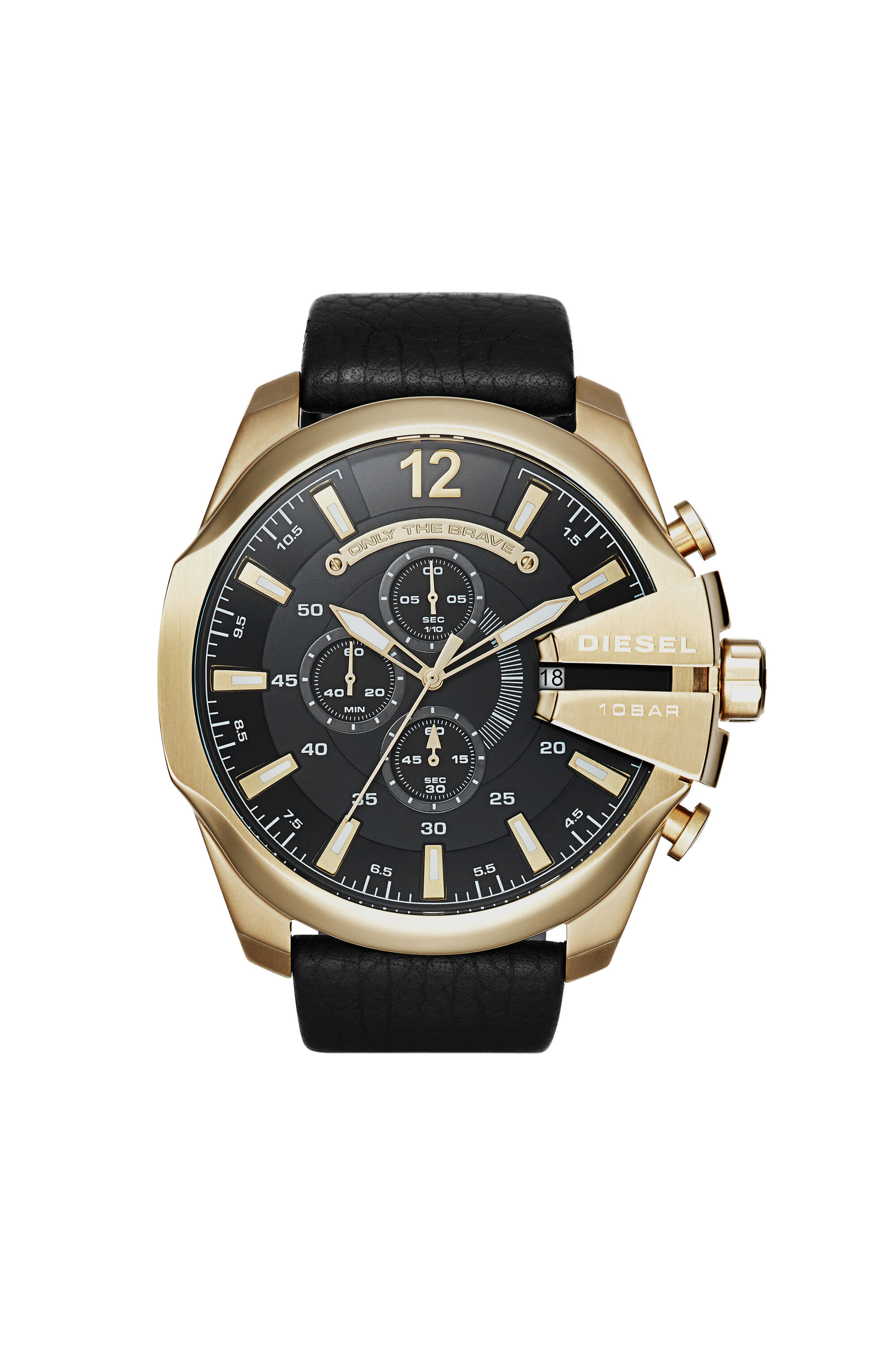 Diesel - DZ4344 MEGA CHIEF, Mega Chief montre quartz analog Homme in Noir - 1