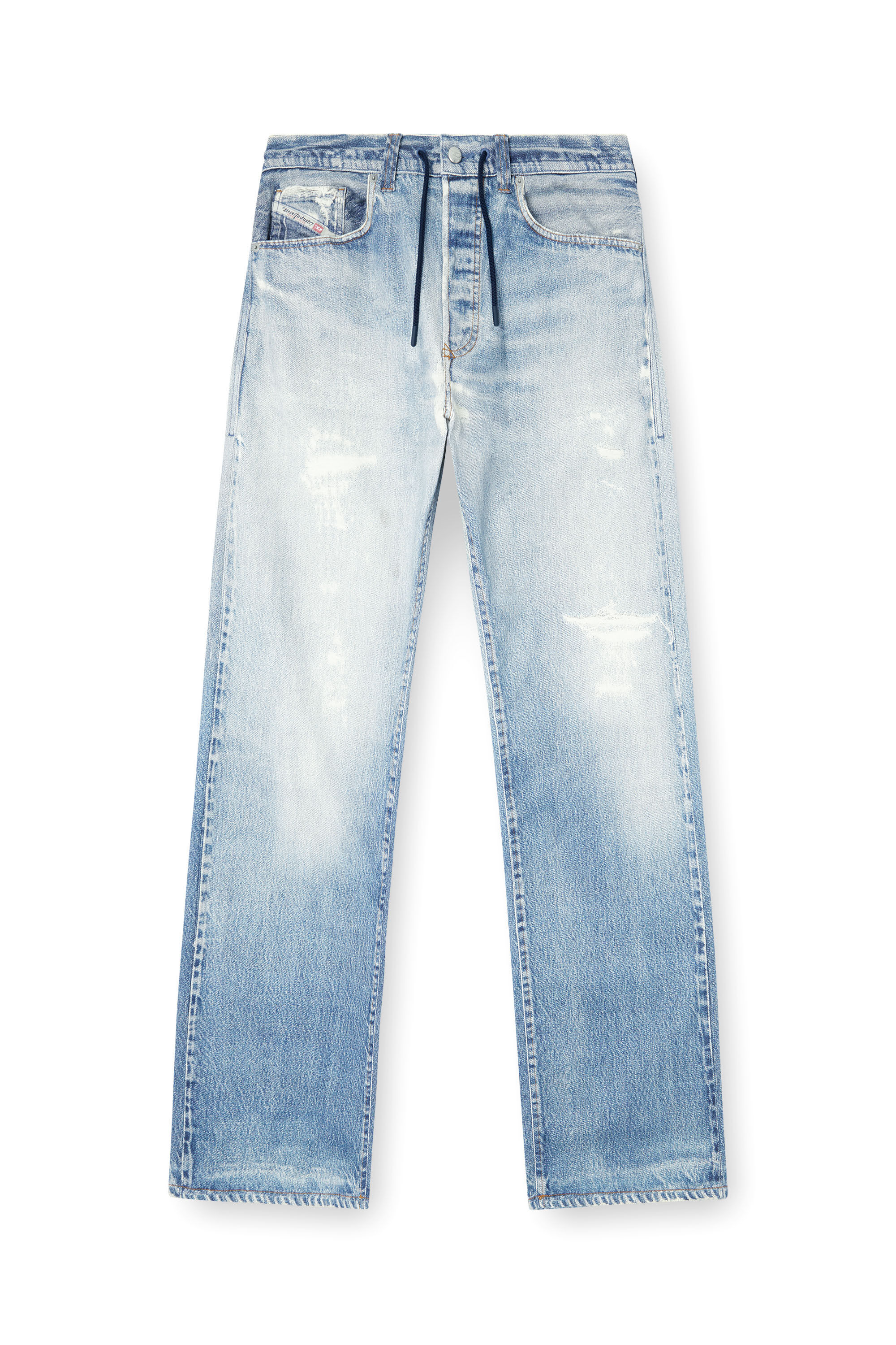Men's Relaxed Jeans | Light Blue | Diesel 2080 D-Reel Joggjeans®