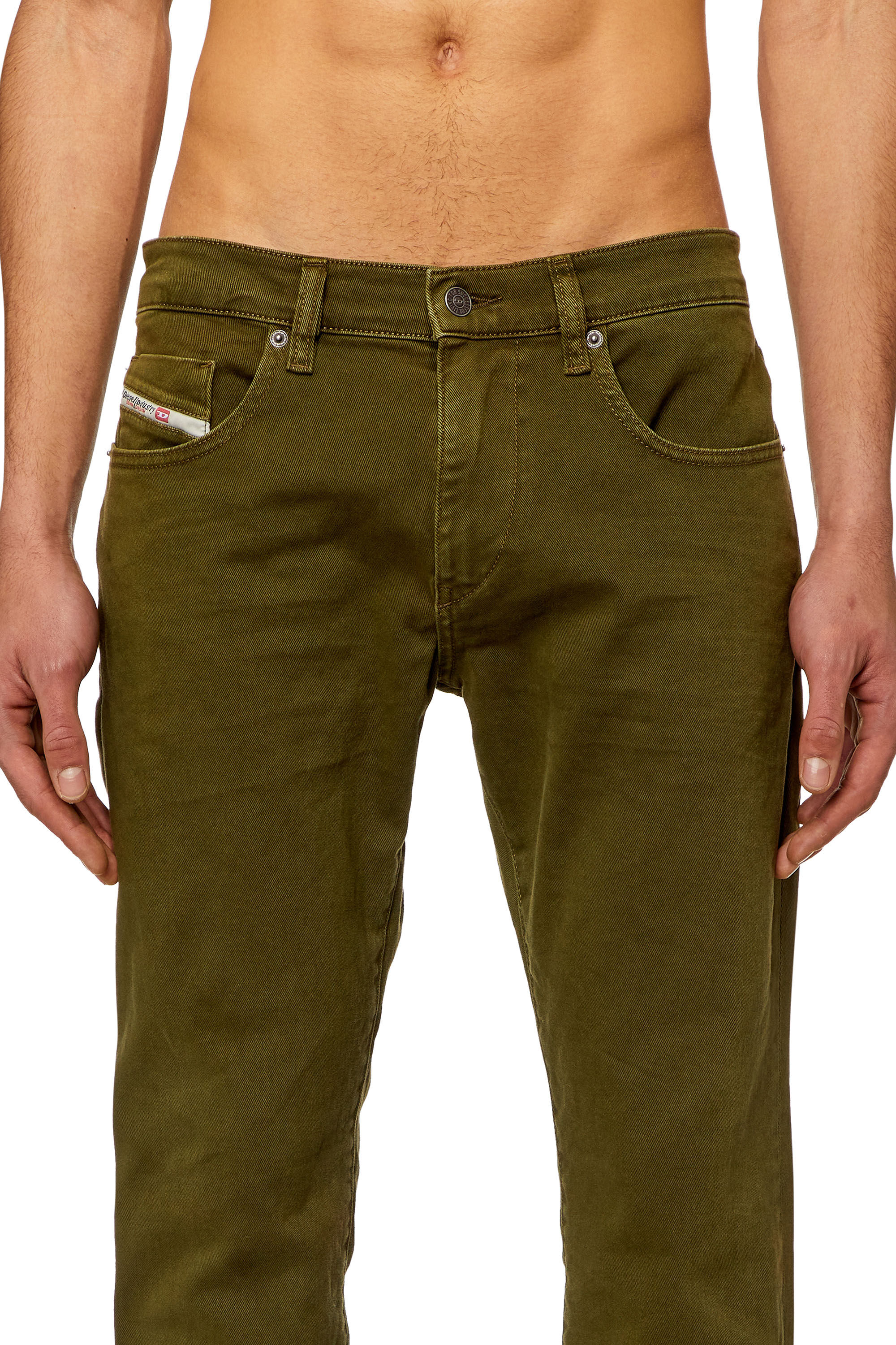 Diesel - Male's Slim Jeans 2019 D-Strukt 0QWTY, Green - 5