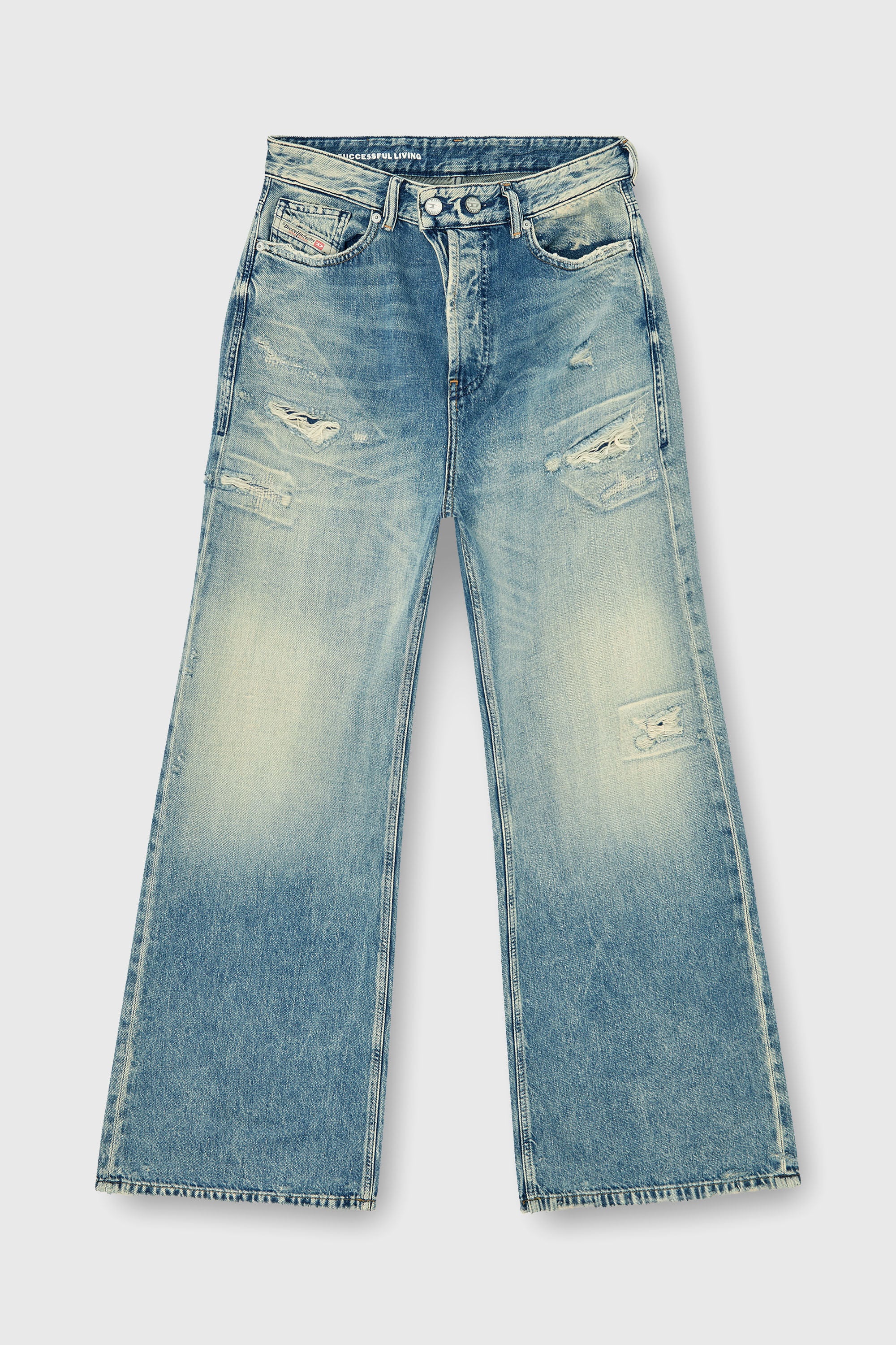 Women's Relaxed Jeans | Low Waist 1996 D-Sire | Medium blue
