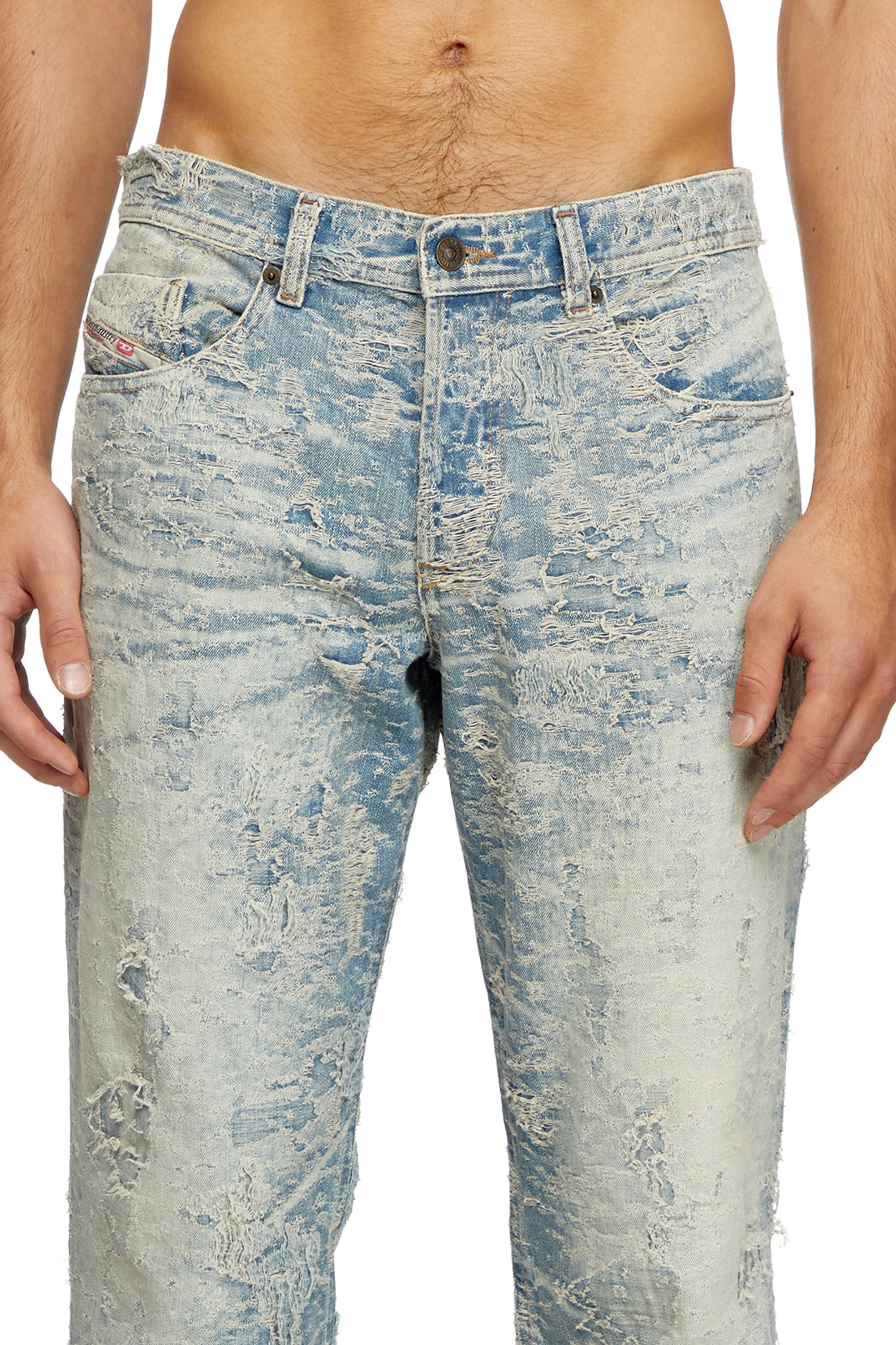 Diesel - Male's Regular Jeans 2023 D-Finitive 007Z7, Light Blue - 5