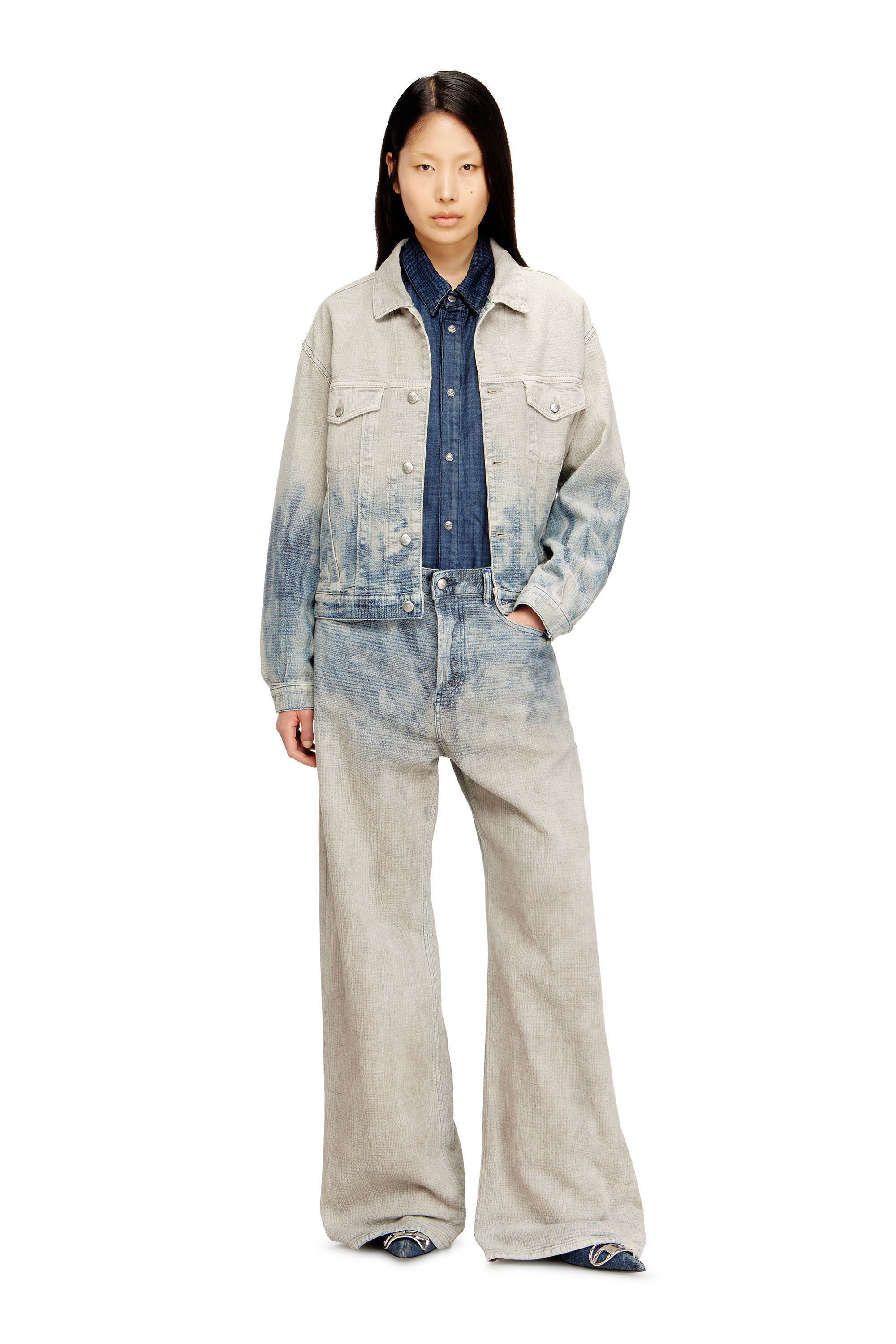 Women's Relaxed Jeans | Light Blue | Diesel 1996 D-Sire