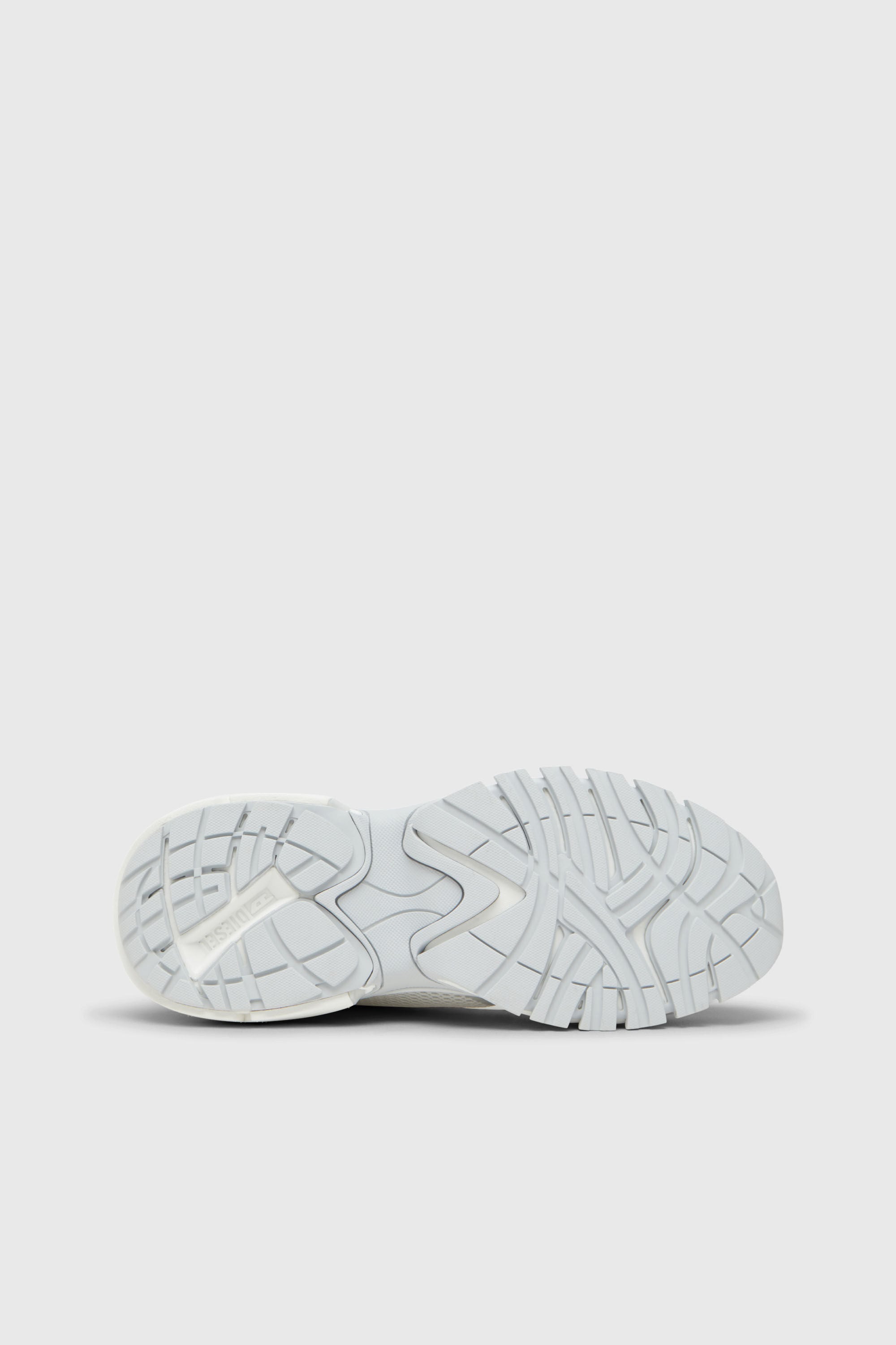 Diesel - S-PRO-V-DENSE LOW W, S-Pro-V-Dense-Zapatillas de malla met&aacute;lica con logotipo Oval D Mujer in Blanco - 5
