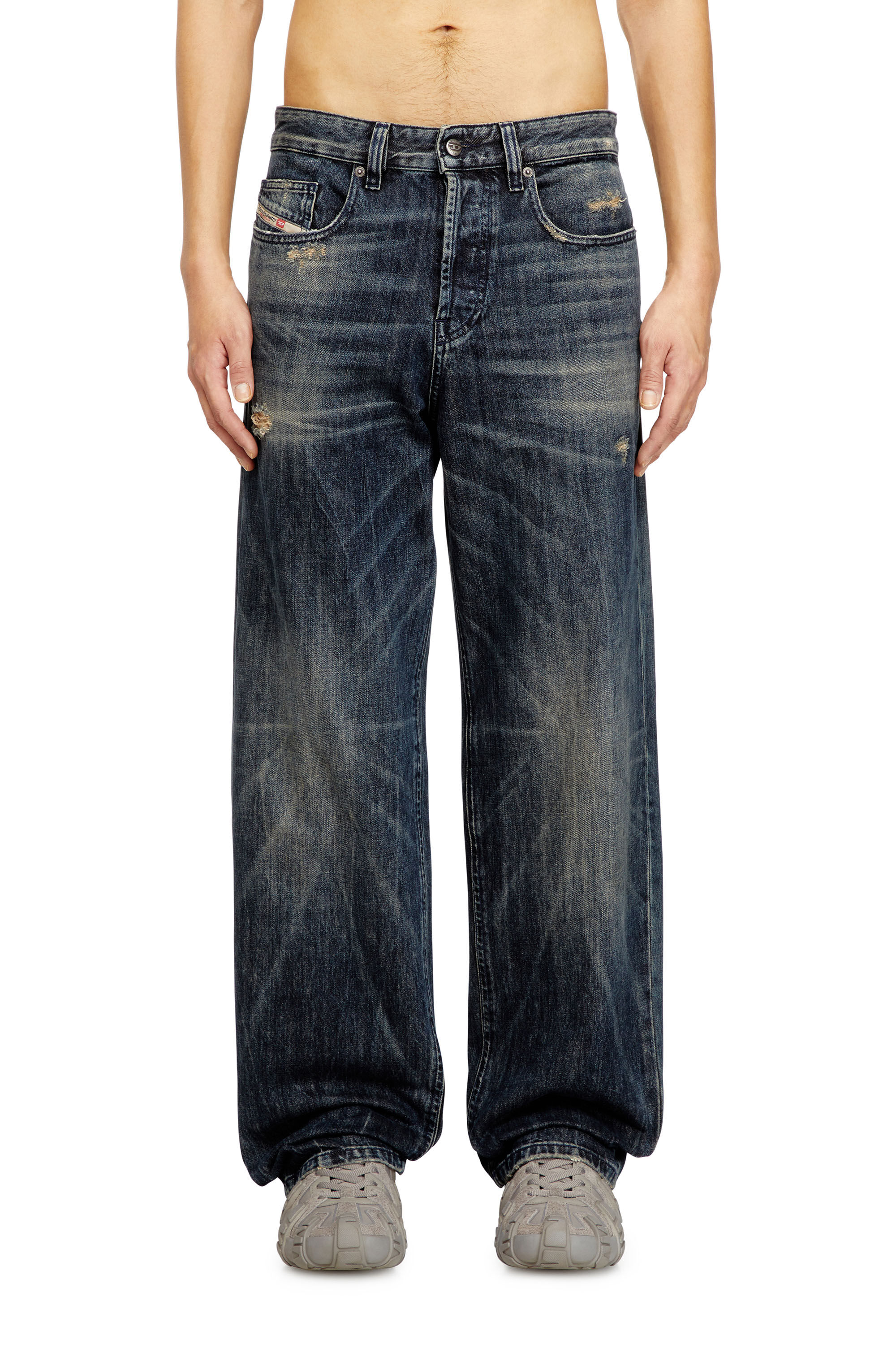 パンツ DIESEL Relaxed Jeans 2001 D-Macro W28L30 Men's Relaxed Jeans | Dark Blue | Diesel 2001 D-Macro
