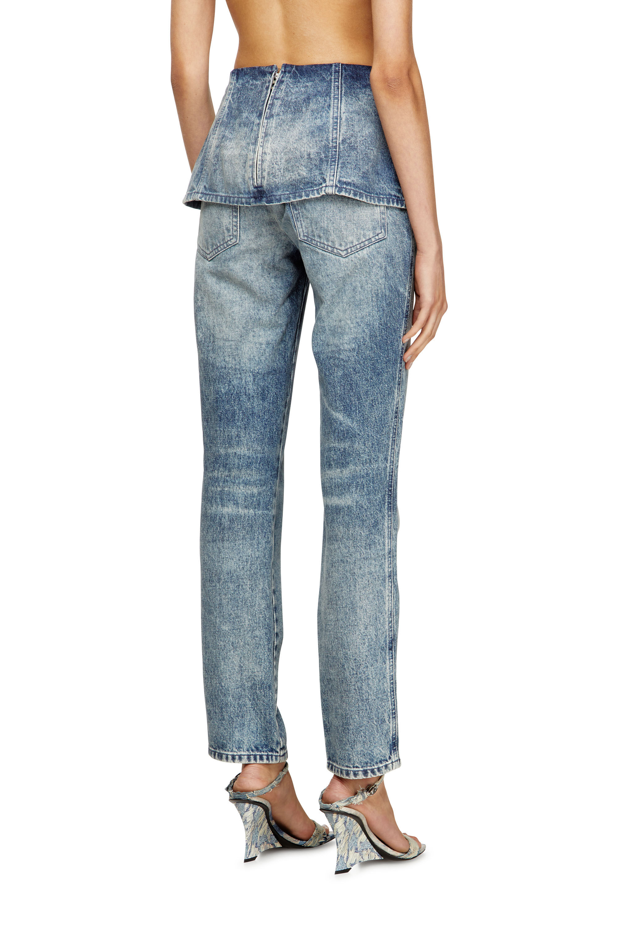 Diesel - Female's Slim Jeans D-Hourjian 007DA, Light Blue - 5