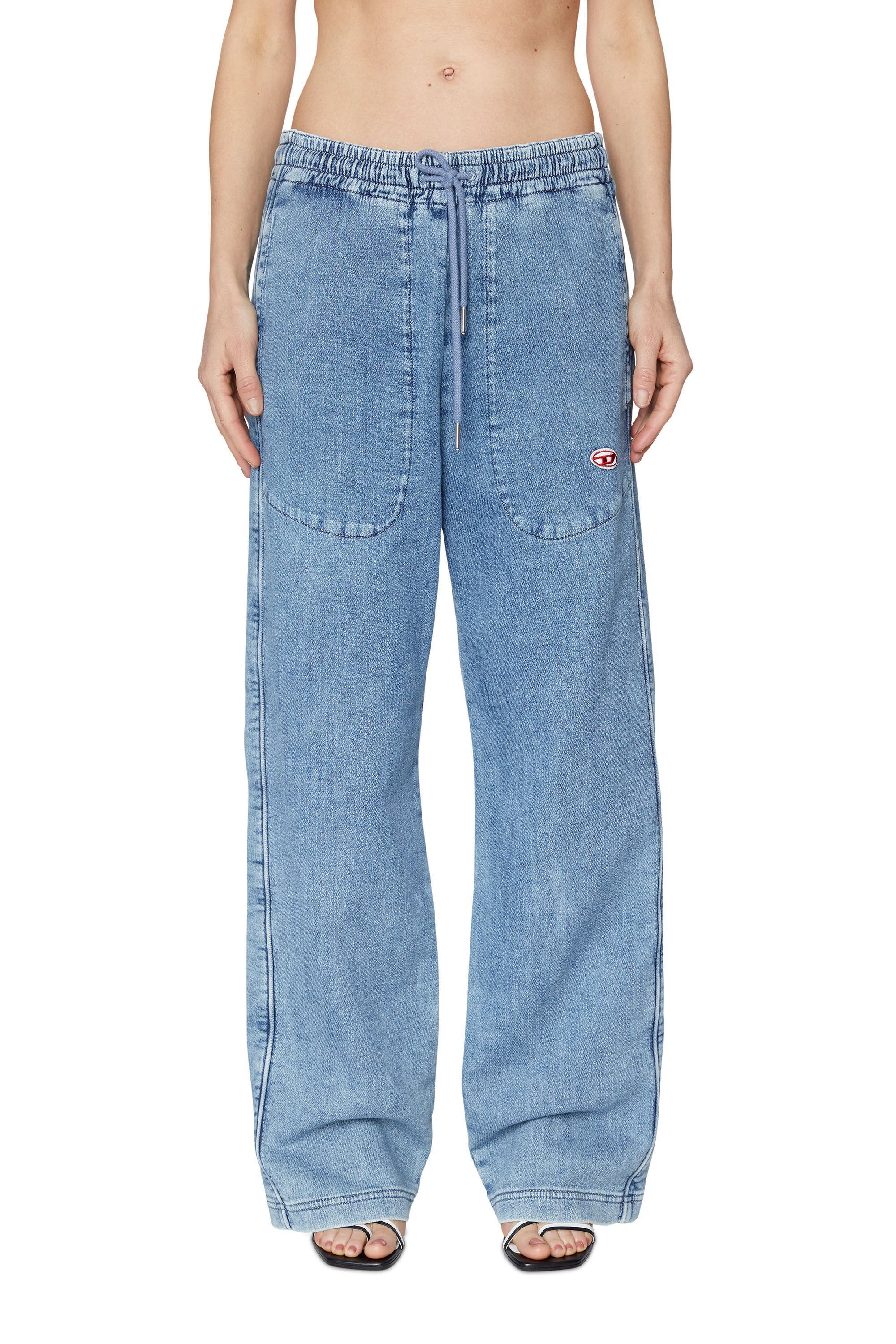 Straight D-Martians Track Denim 09D01, 