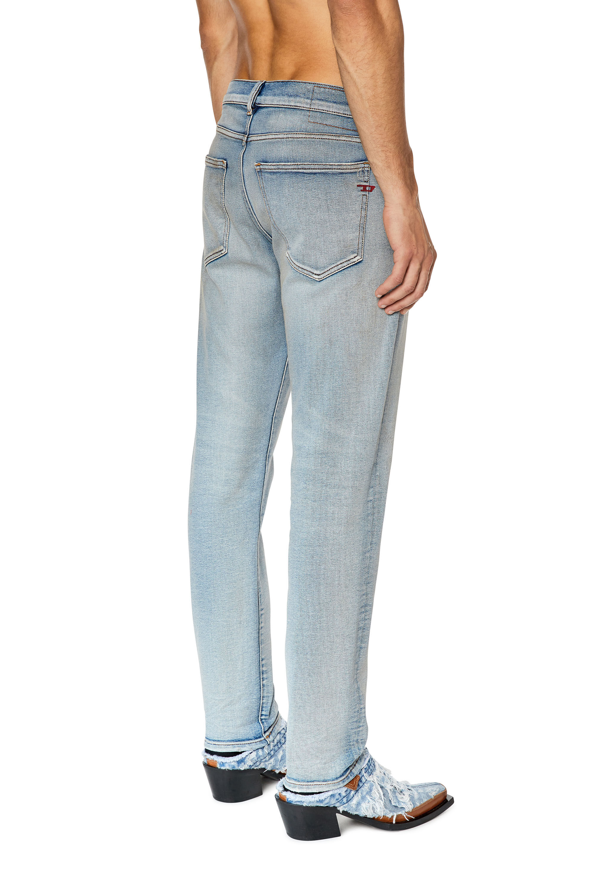 Diesel - Slim Jeans 2019 D-Strukt 09E84, Slim Jeans - 2019 D-Strukt Homme in Bleu - 4