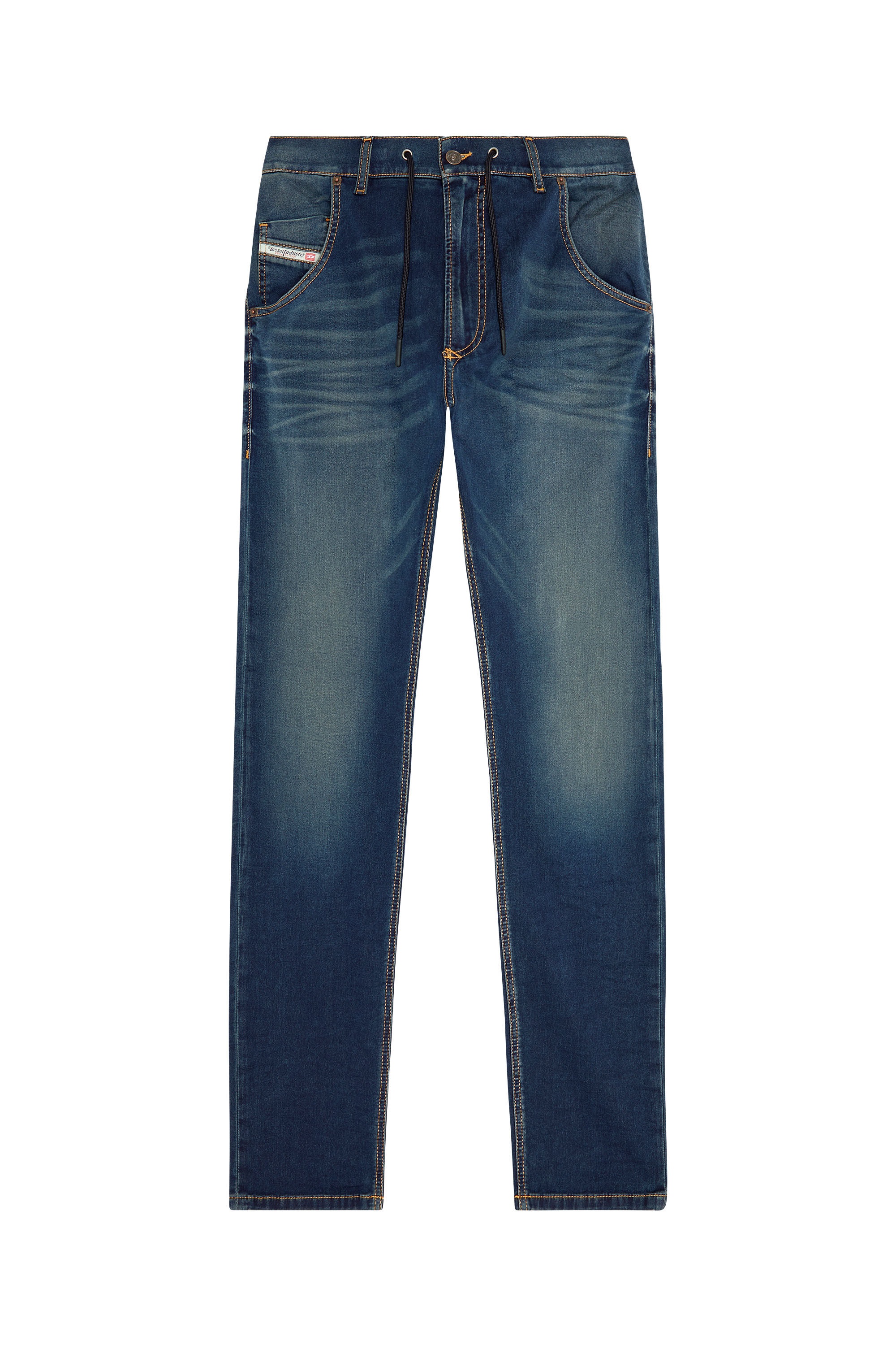 Diesel - Male's Regular 2030 D-Krooley Joggjeans® E69UB, Dark Blue - 2