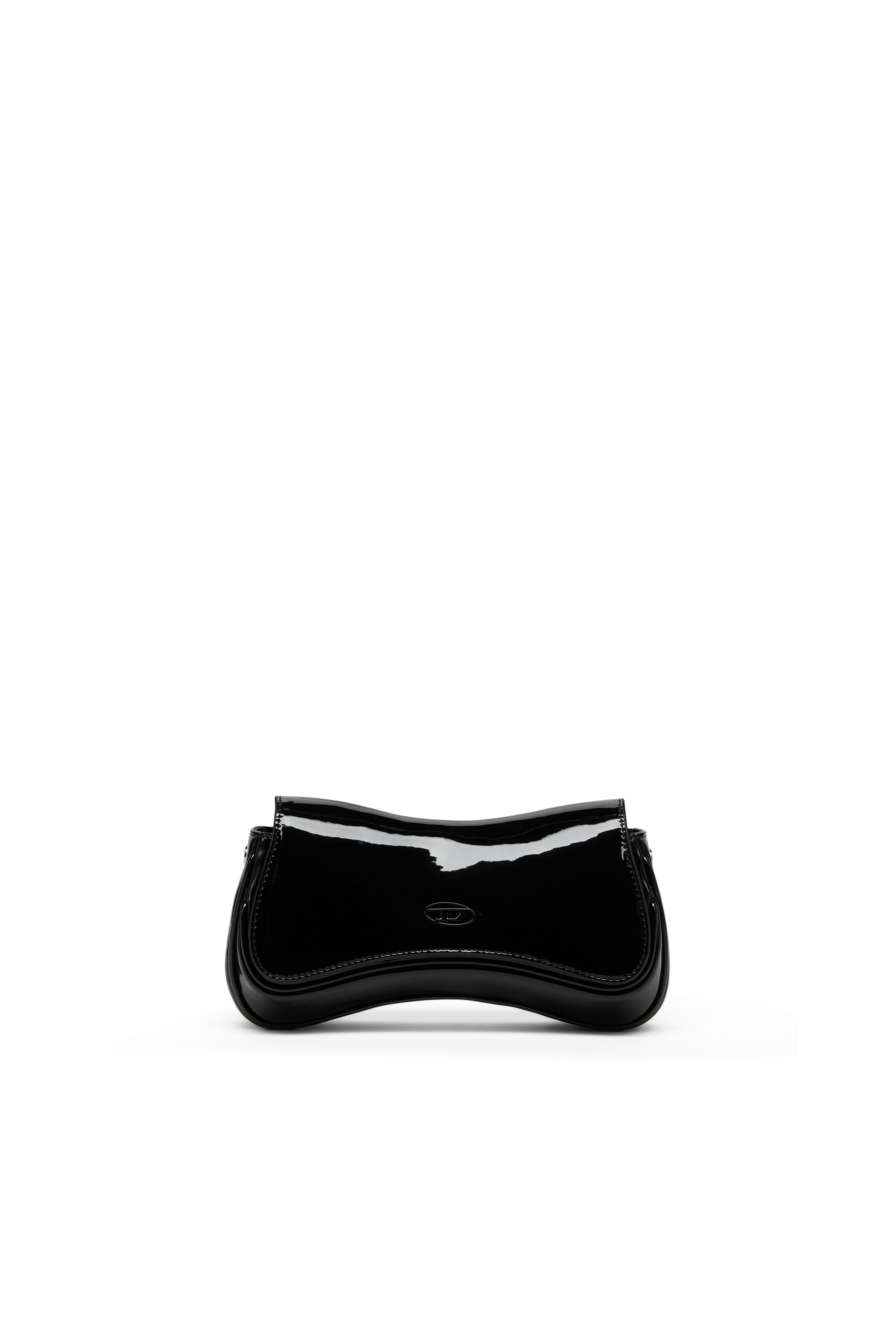ポーチ Play Clutch - DIESEL - Cotton - Black Women's Play-Semi gloss leather shoulder bag | Black | Diesel