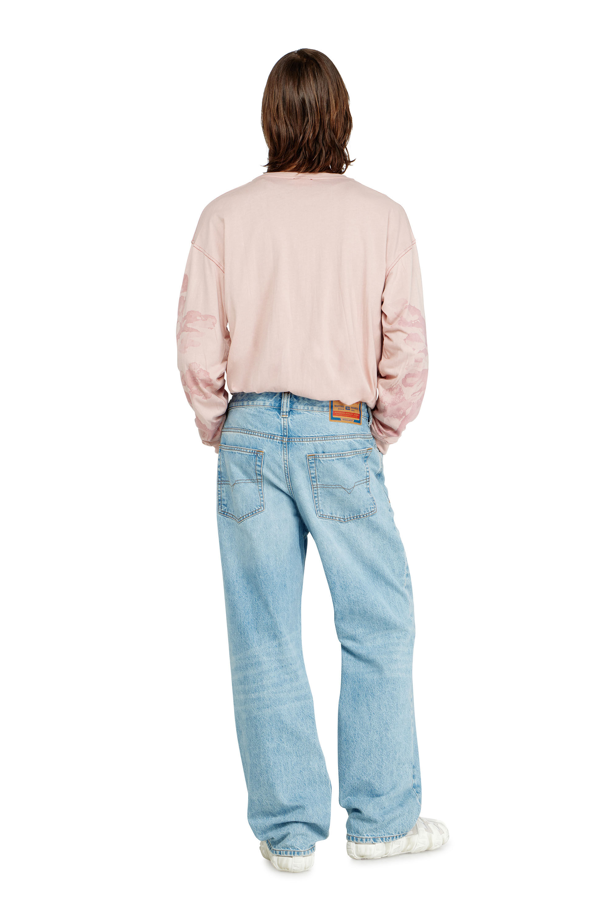 Diesel - Relaxed Jeans 2001 D-Macro 09I29 Hombre, Azul Claro - 3