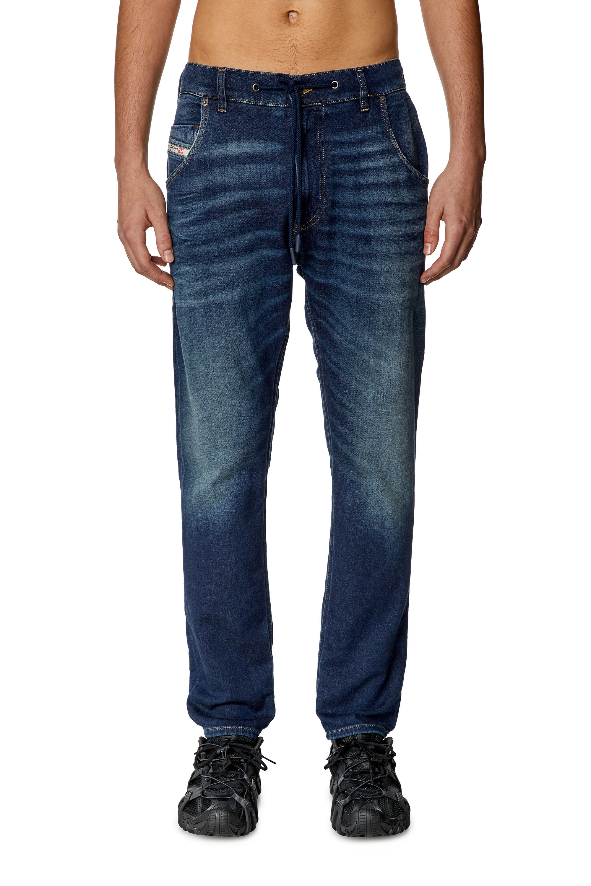 Diesel - Regular 2030 D-Krooley Joggjeans&reg; 068HZ Hombre, Azul Oscuro - 3