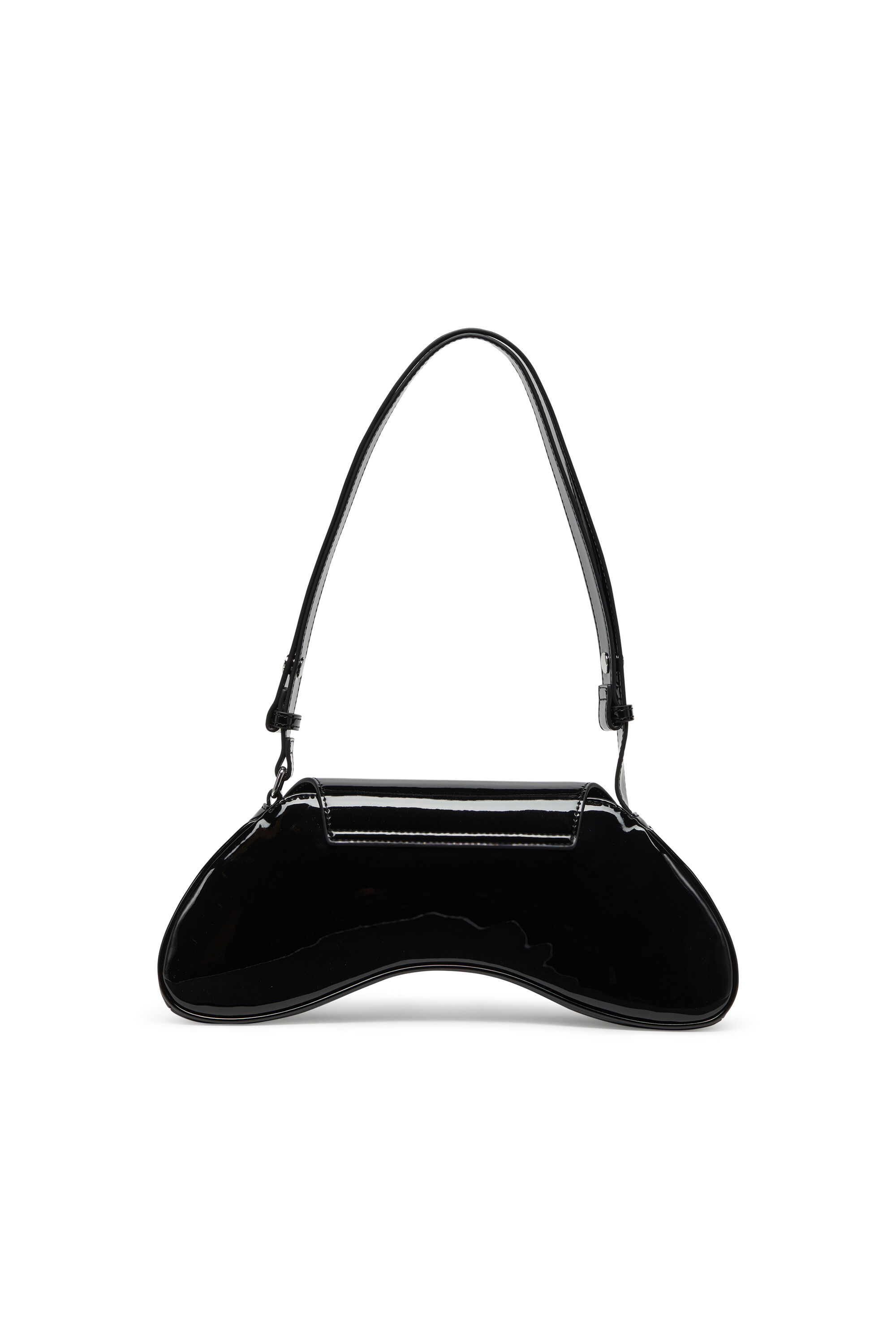 Women's Play-Glossy crossbody bag | Black | Diesel