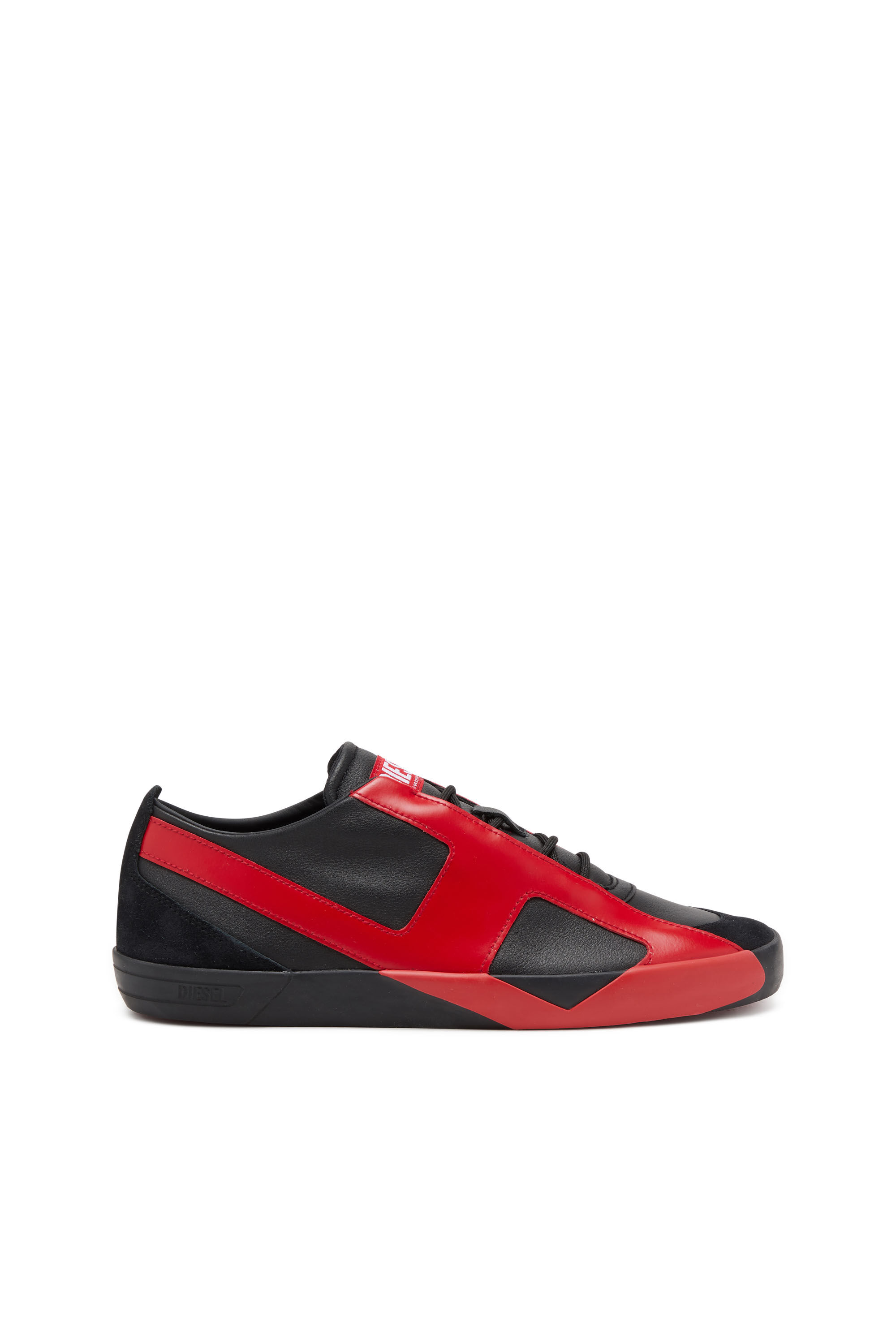 Men's S-Slante-D-Sneakers in suede and leather with D logo