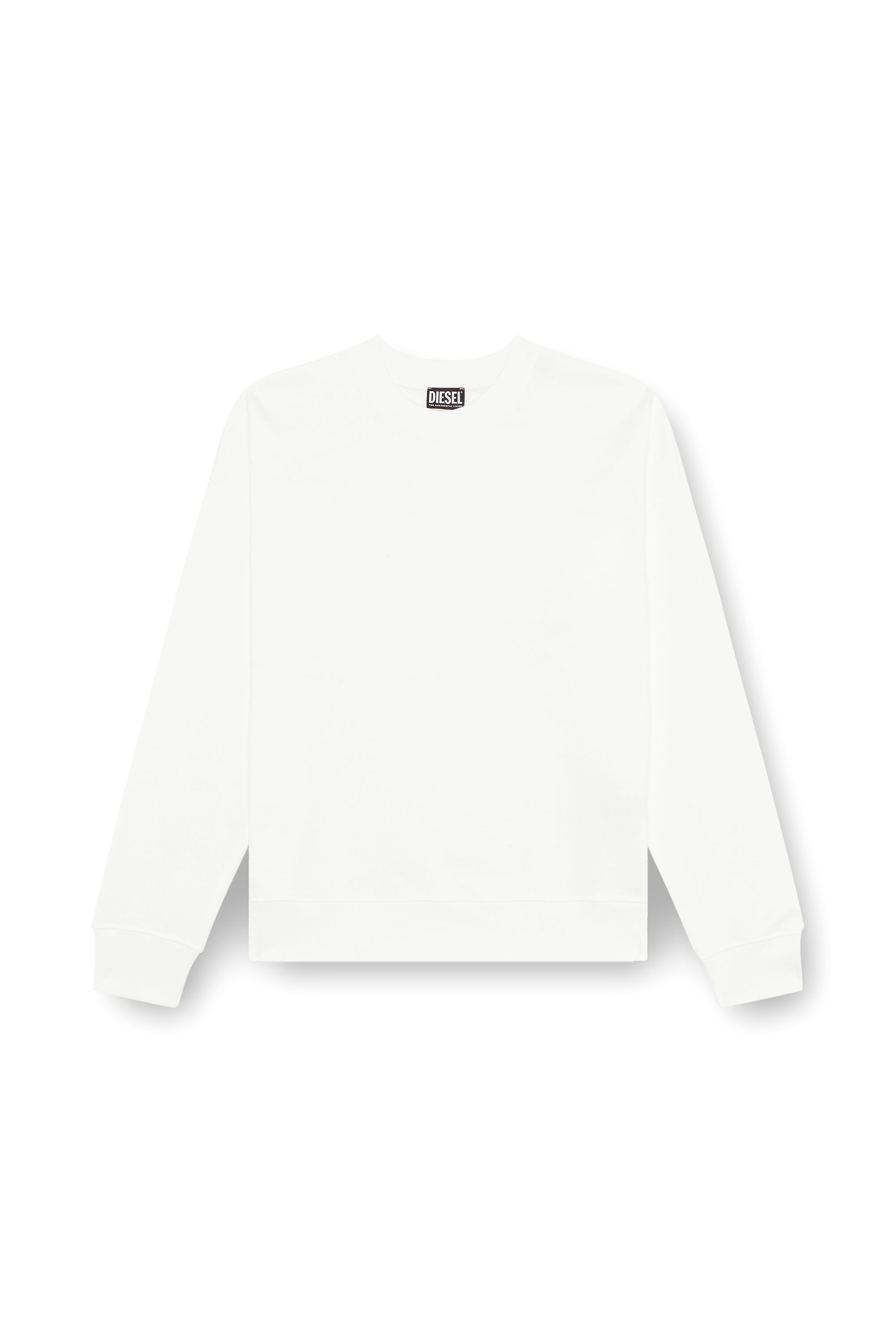 S-ROB-MEGOVAL Homme: Sweat-shirt avec maxi logo D dans le