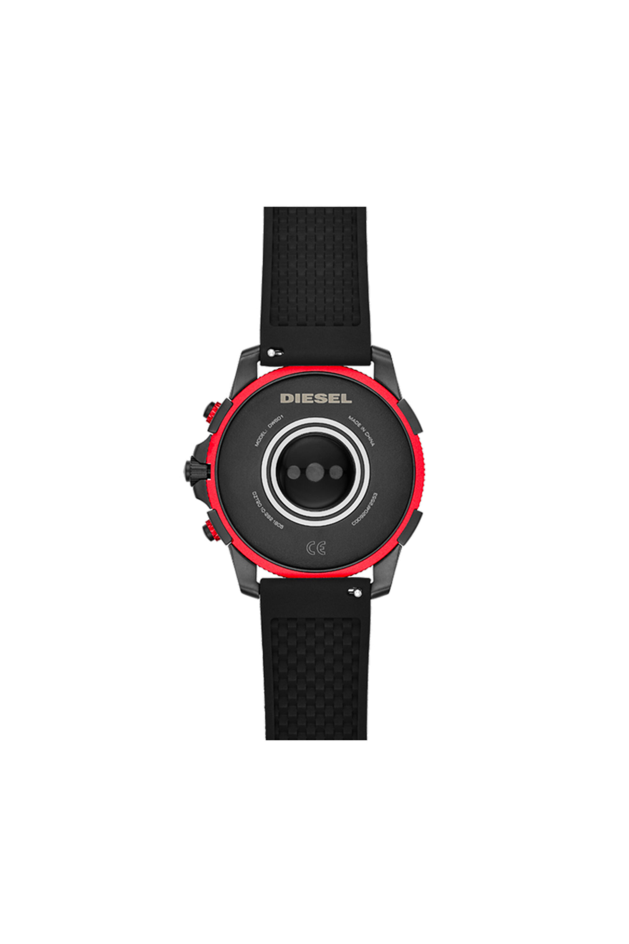 Diesel - DT2010, Male's Full Guard 2.5 smartwatch black silicone in Black - 2