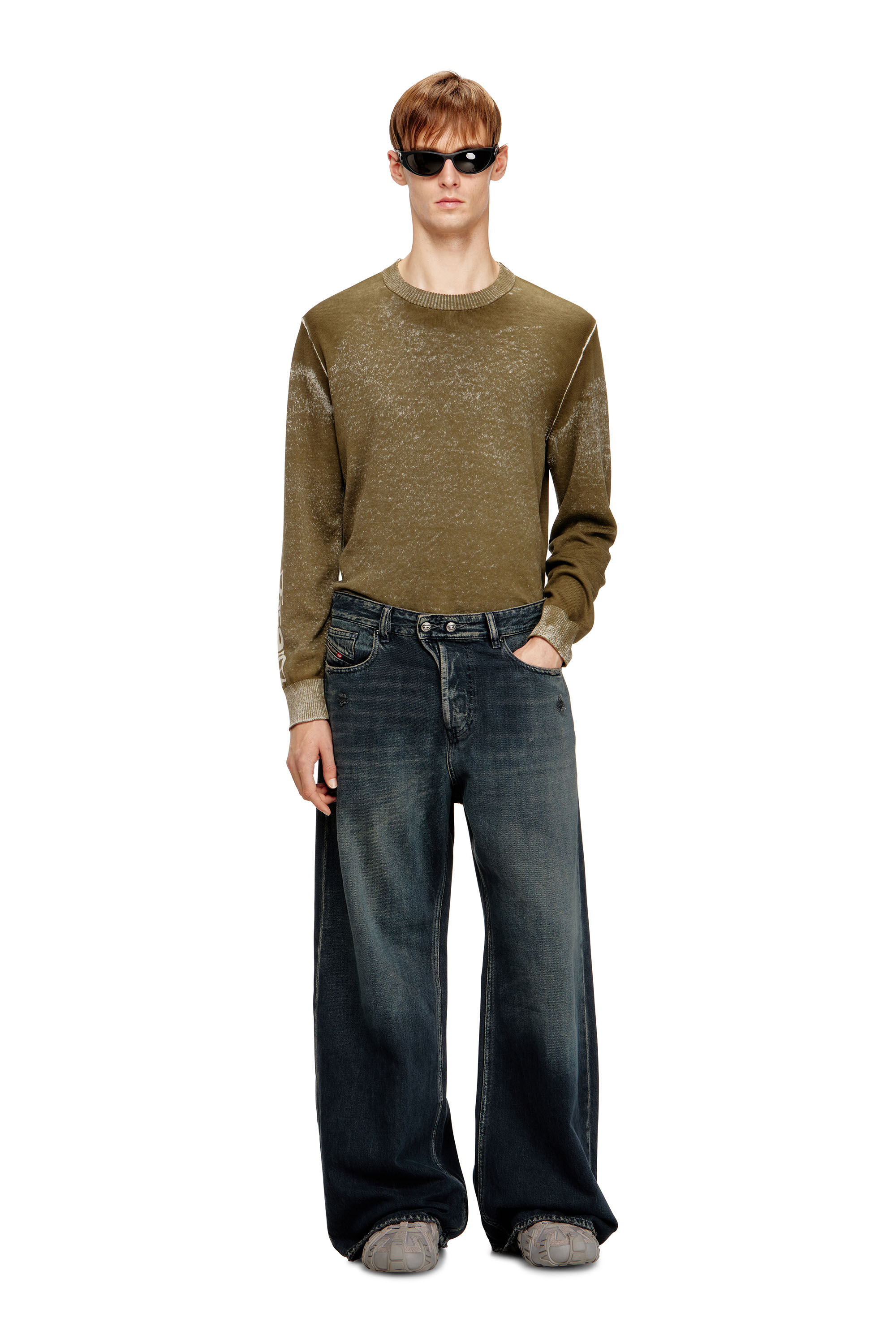 Women's Relaxed Jeans | Dark Blue | Diesel 1996 D-Sire