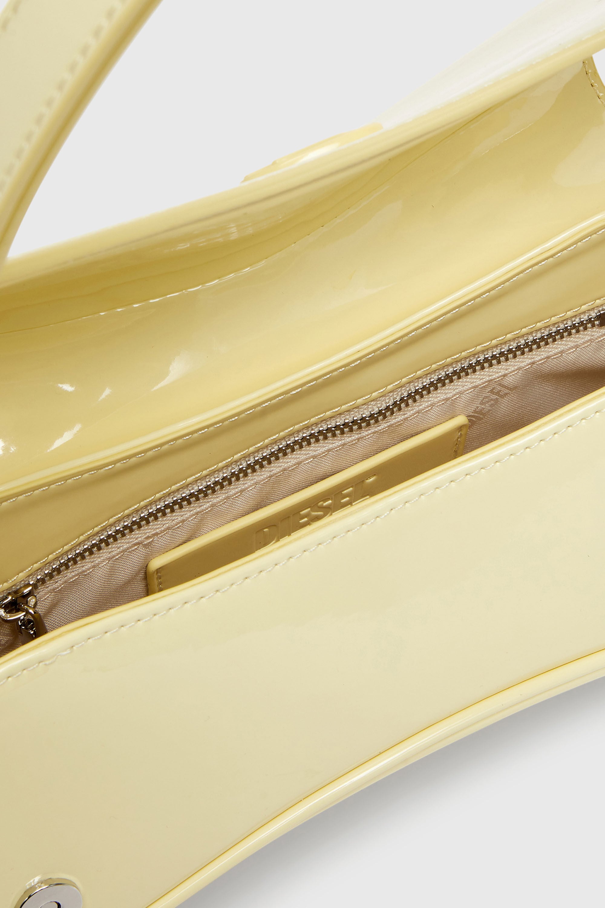 Diesel - PLAY CLUTCH, Female's Play-Clutch in glossy PU in Yellow - 4
