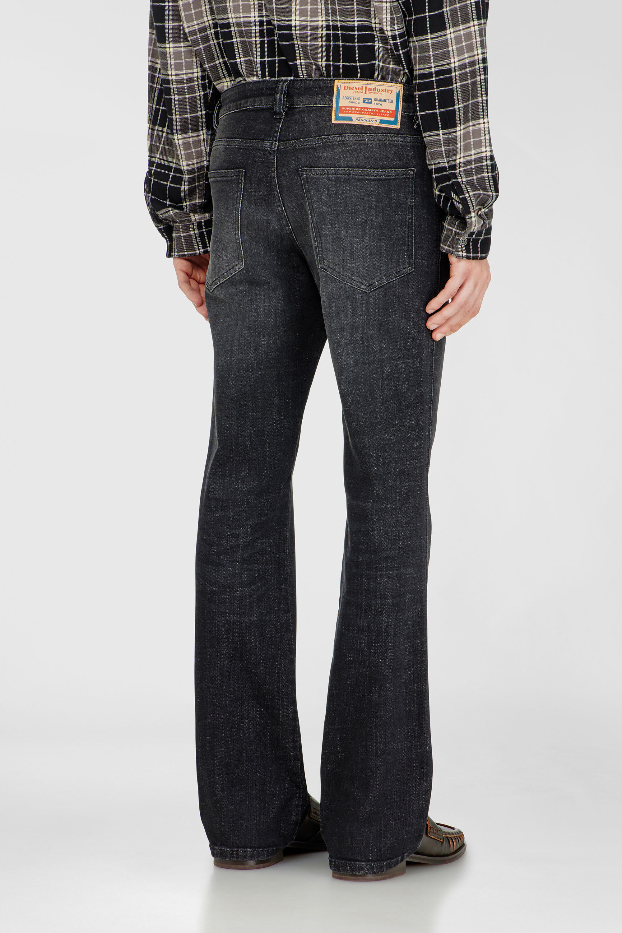 Men's Bootcut Jeans | Regular Waist 1998 D-BuckBlack/Dark grey