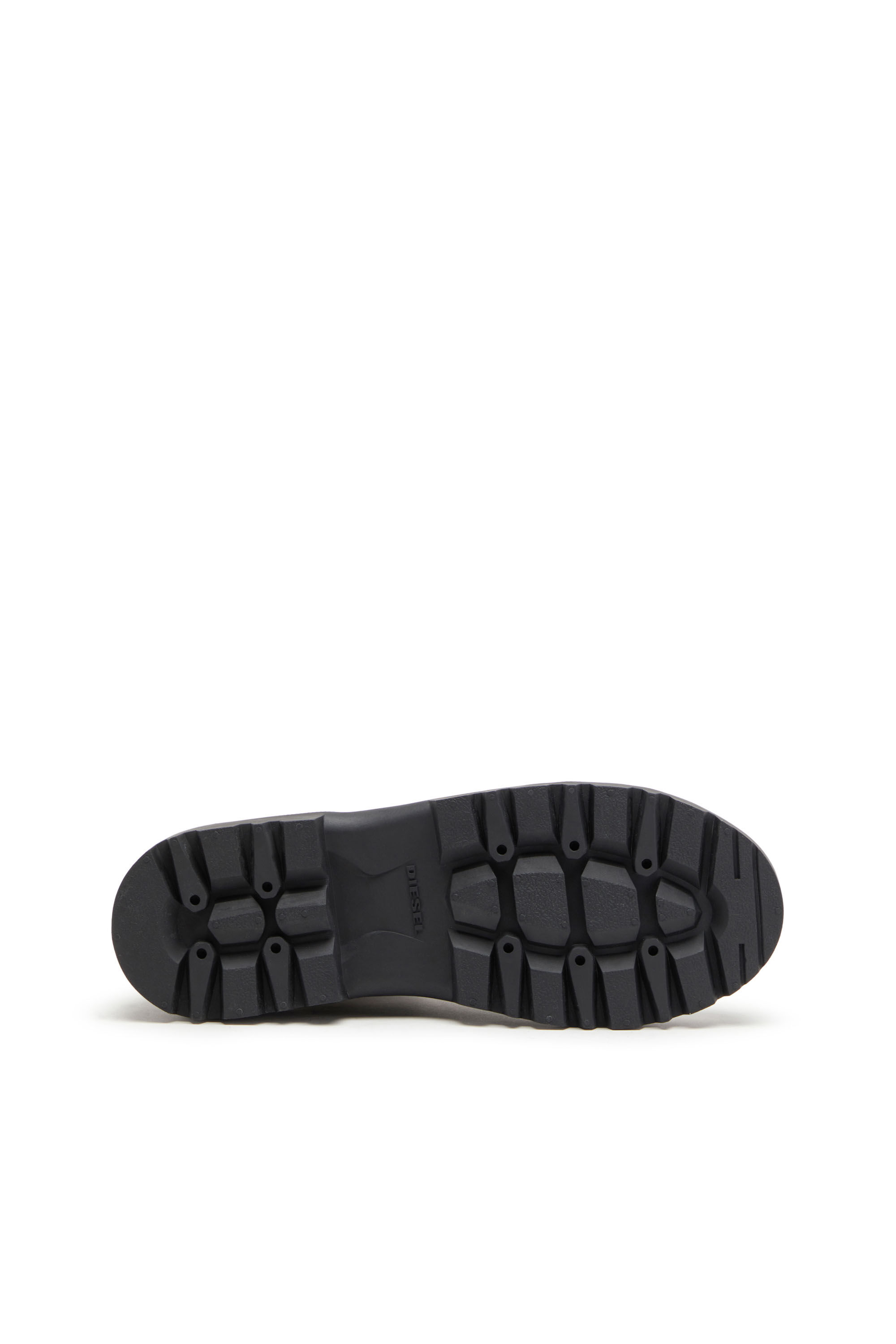 Diesel - D-HIKO BT X, D-Hiko BT X - Bottes rangers en cuir et caoutchouc Homme in Polychrome - 5