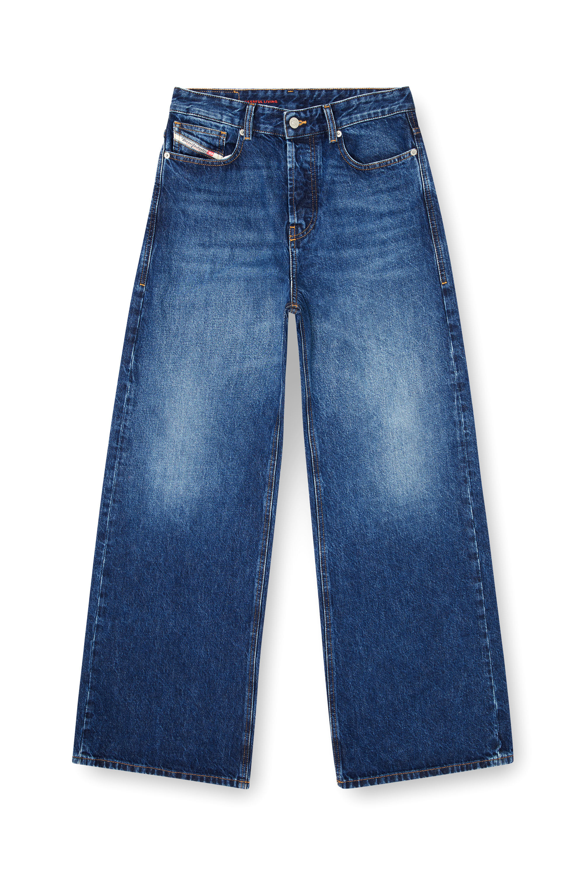 Women's Relaxed Jeans | Dark Blue | Diesel 1996 D-Sire