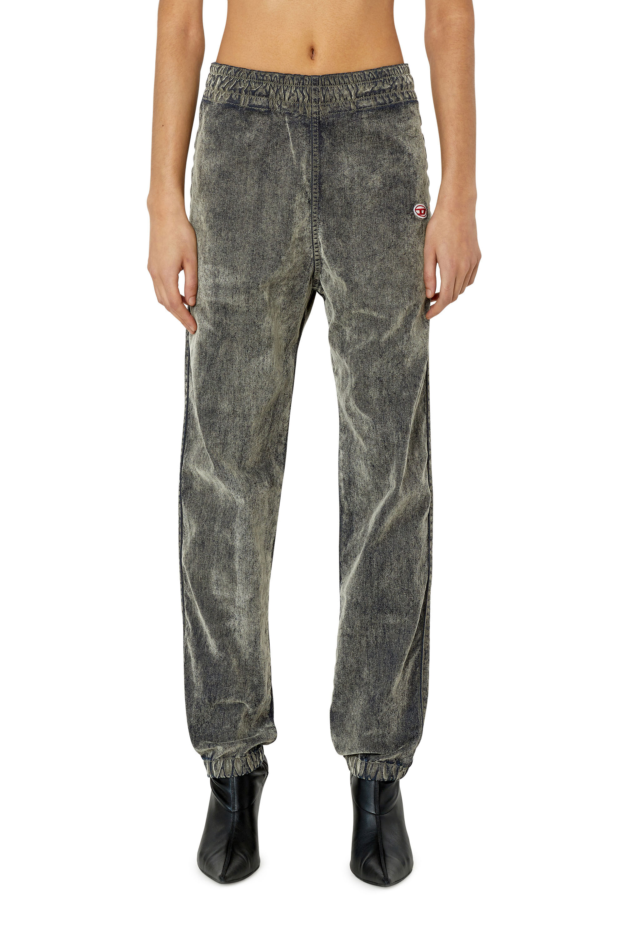 Diesel - Tapered D-Lab Track Denim 068CF, Tapered D-Lab Track Denim Mixte in Gris - 6