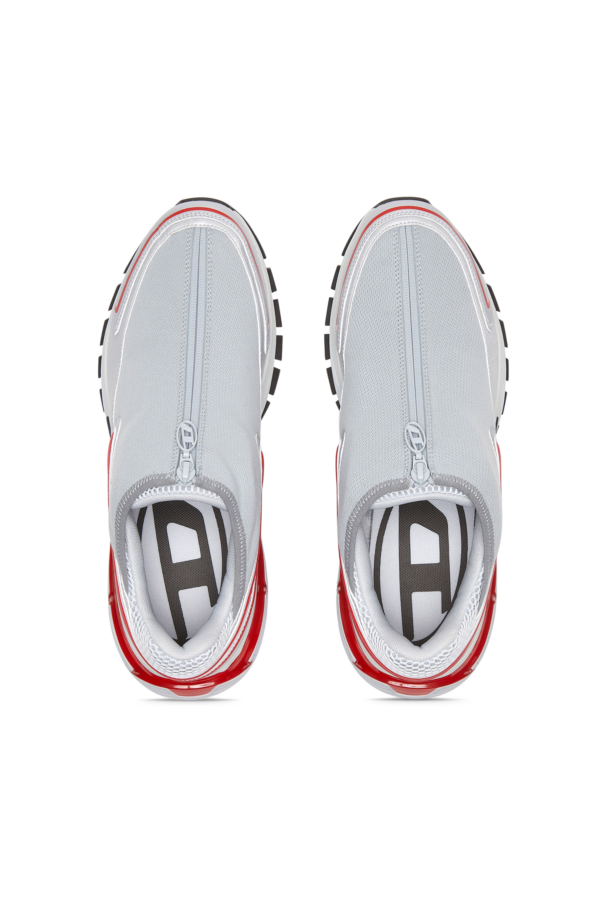 Diesel - S-SERENDIPITY PRO-X1 ZIP X, S-Serendipity-Sneakers slip-on en mesh avec zip Mixte in Polychrome - 4