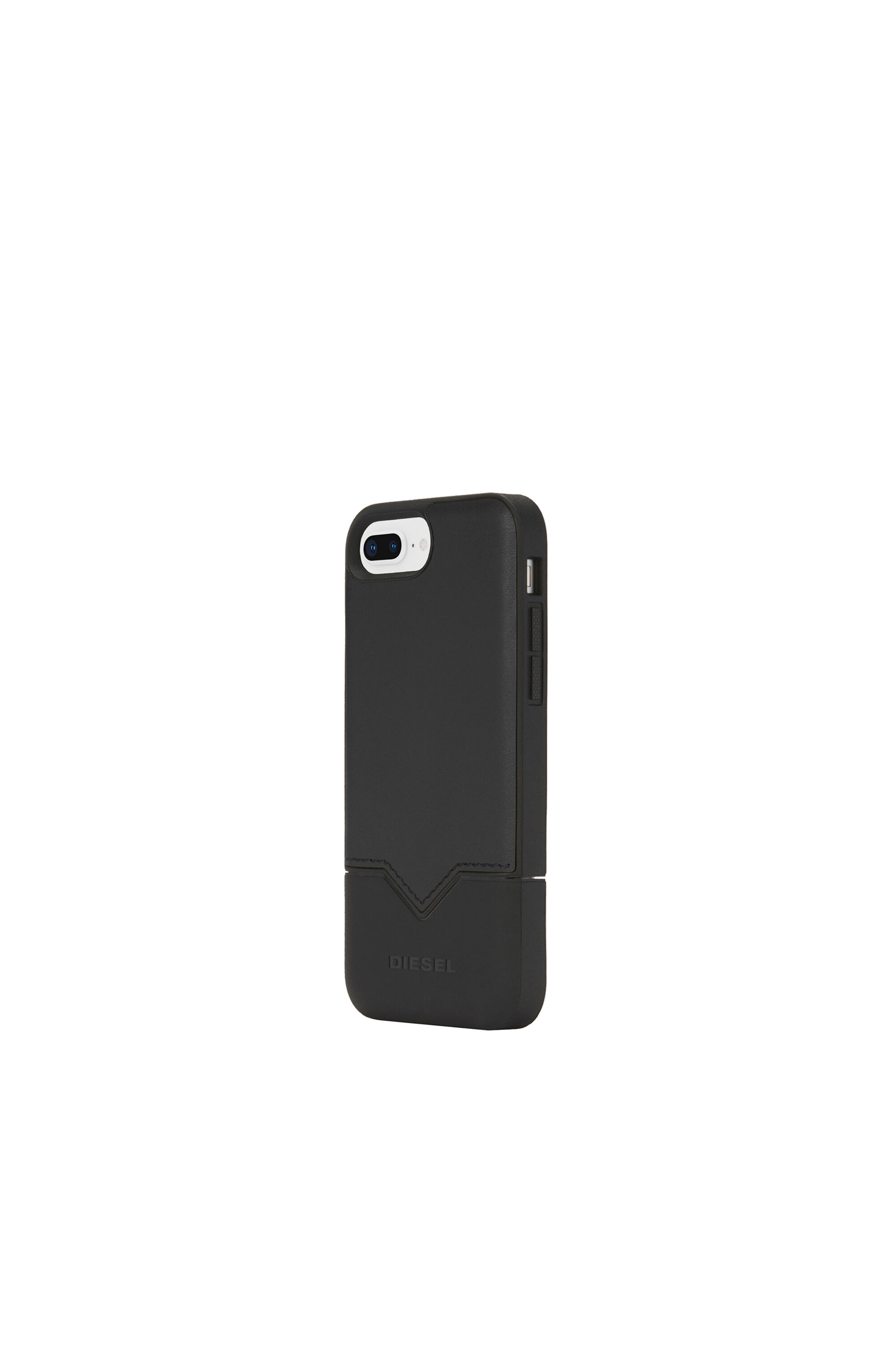 Diesel - CREDIT CARD IPHONE 8 PLUS/7 PLUS/6S PLUS/6 PLUS CASE, Funda para iPhone 8 Plus/7 Plus/6s Plus/6 Plus y tarjeta de crédito Unisex in Negro - 1